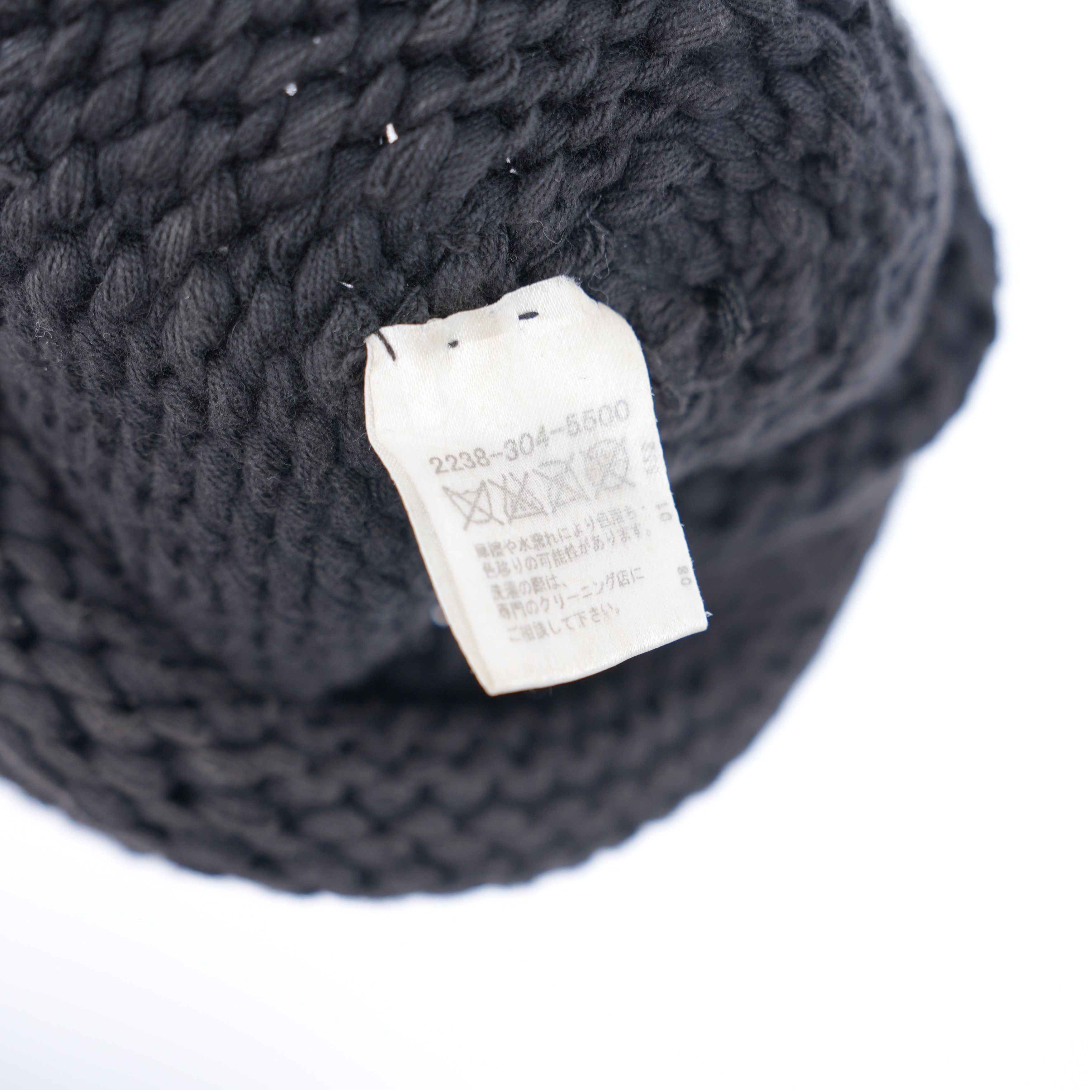 Chrome Hearts CHROME HEARTS FLEUR DE LIS CHARM BEANIE WITH HARDWARE Size ONE SIZE - 5 Thumbnail