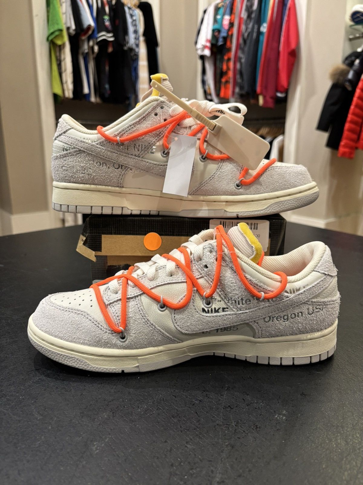 Nike × Off-White Nike X Off-White Dunk Low ‘Lot 11’ Size US 9 / EU 42 - 2 Thumbnail