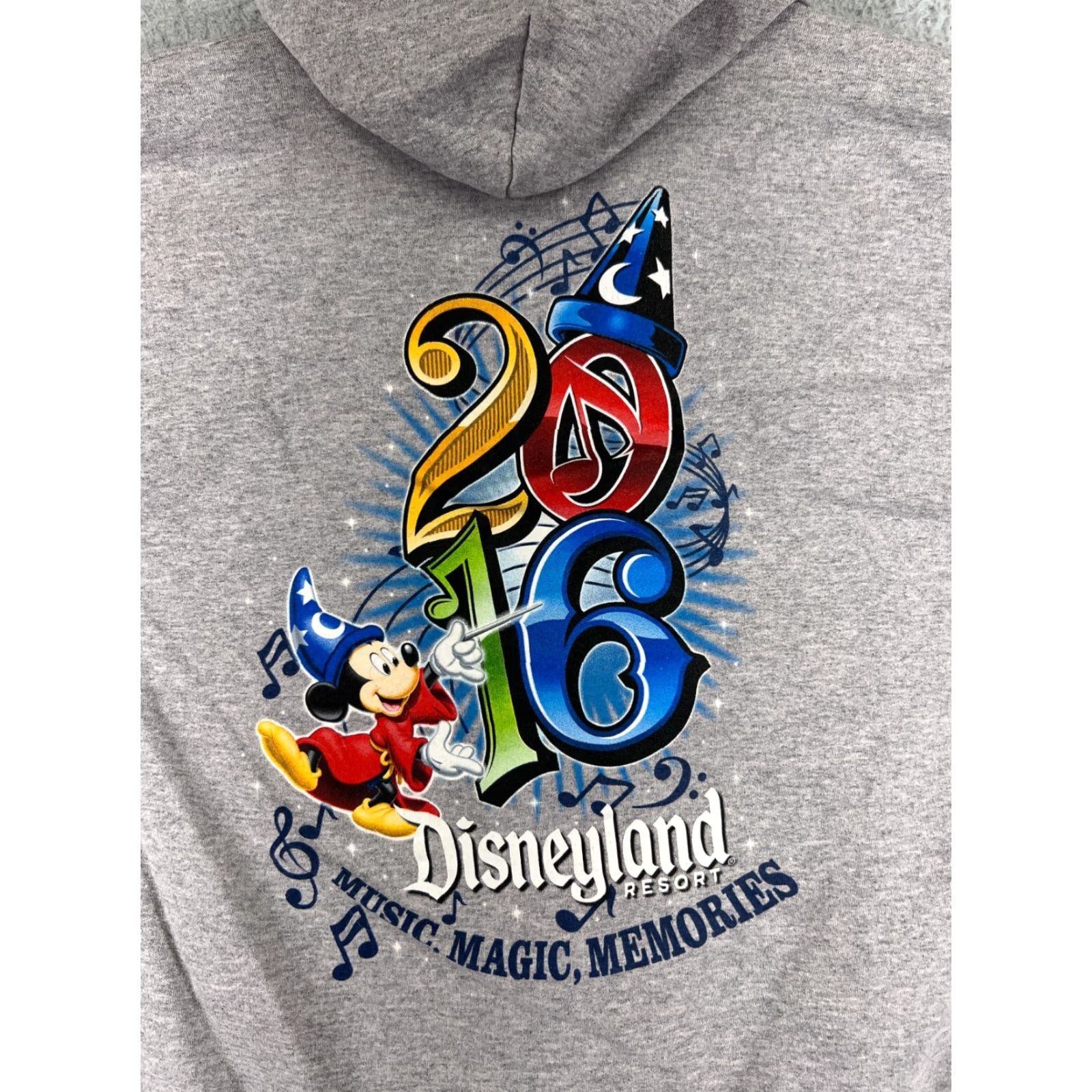 Disney Mickey Mouse Sweater Womens Small Gray Full Zip Hoodie Pockets Long Sleeve 2016 Size S / US 4 / IT 40 - 3 Thumbnail