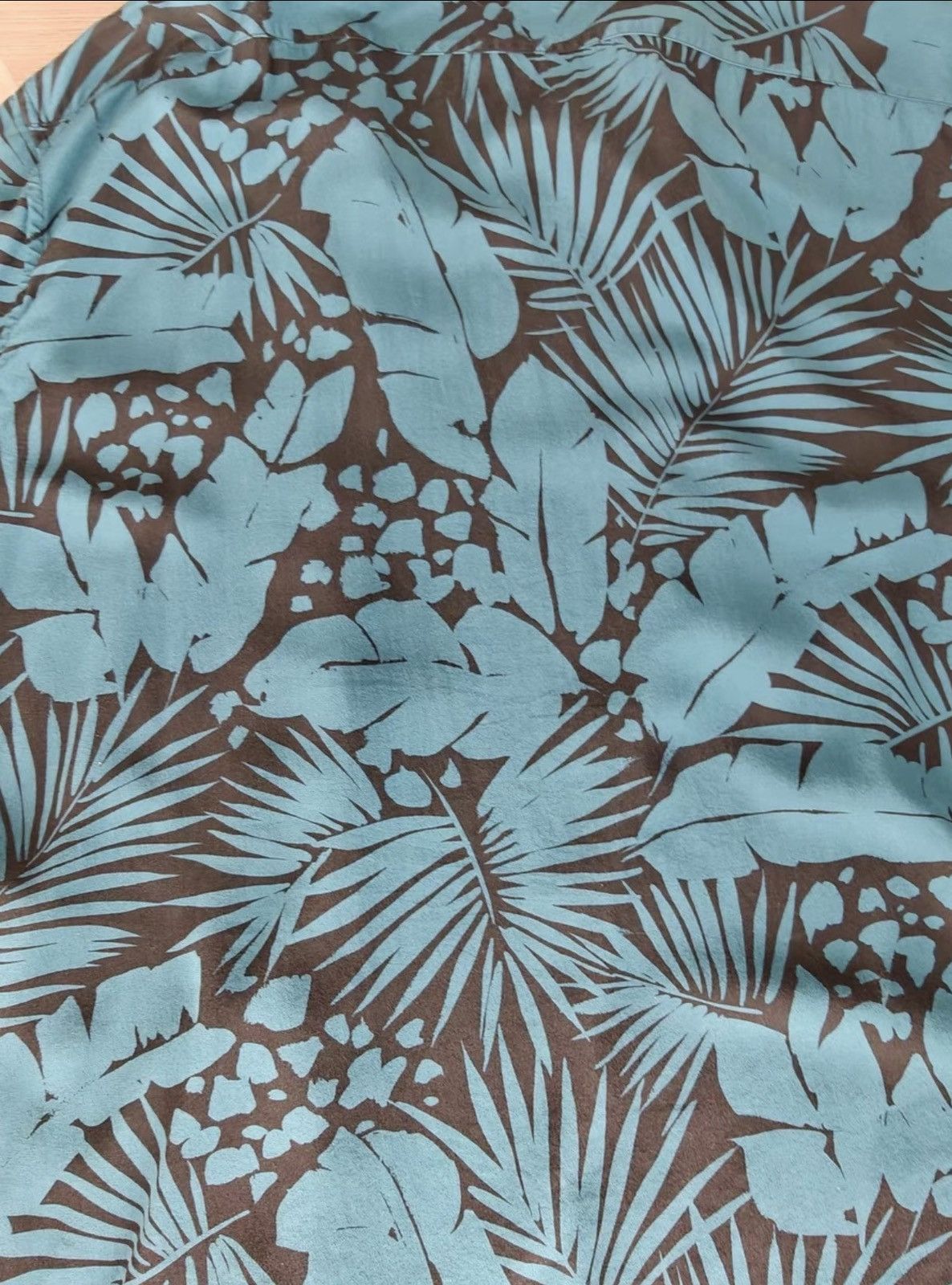 Saint Laurent Paris Palm print silk Short sleeves shirt size40 Size US M / EU 48-50 / 2 - 6 Thumbnail