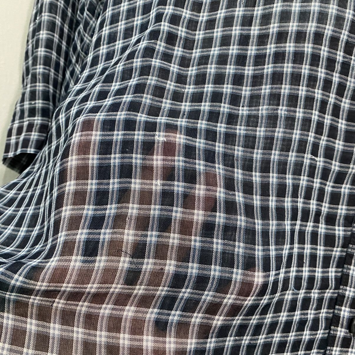 Yves Saint Laurent Vintage Yves Saint Laurent (YSL) Embroidered Logo Checkered Size US L / EU 52-54 / 3 - 9 Thumbnail