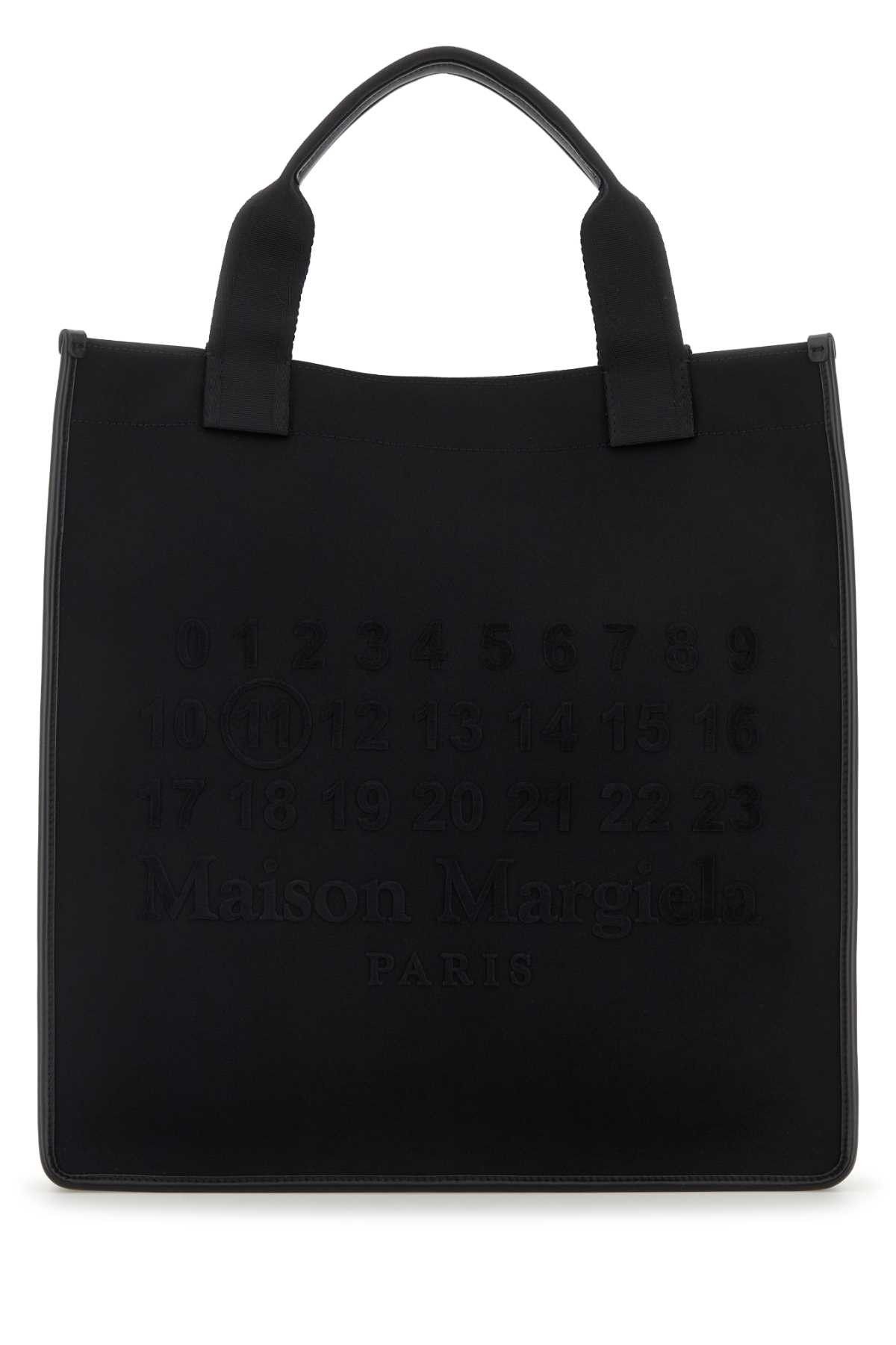 Maison Margiela Black Canvas Shopping Bag Size ONE SIZE - 1 Thumbnail