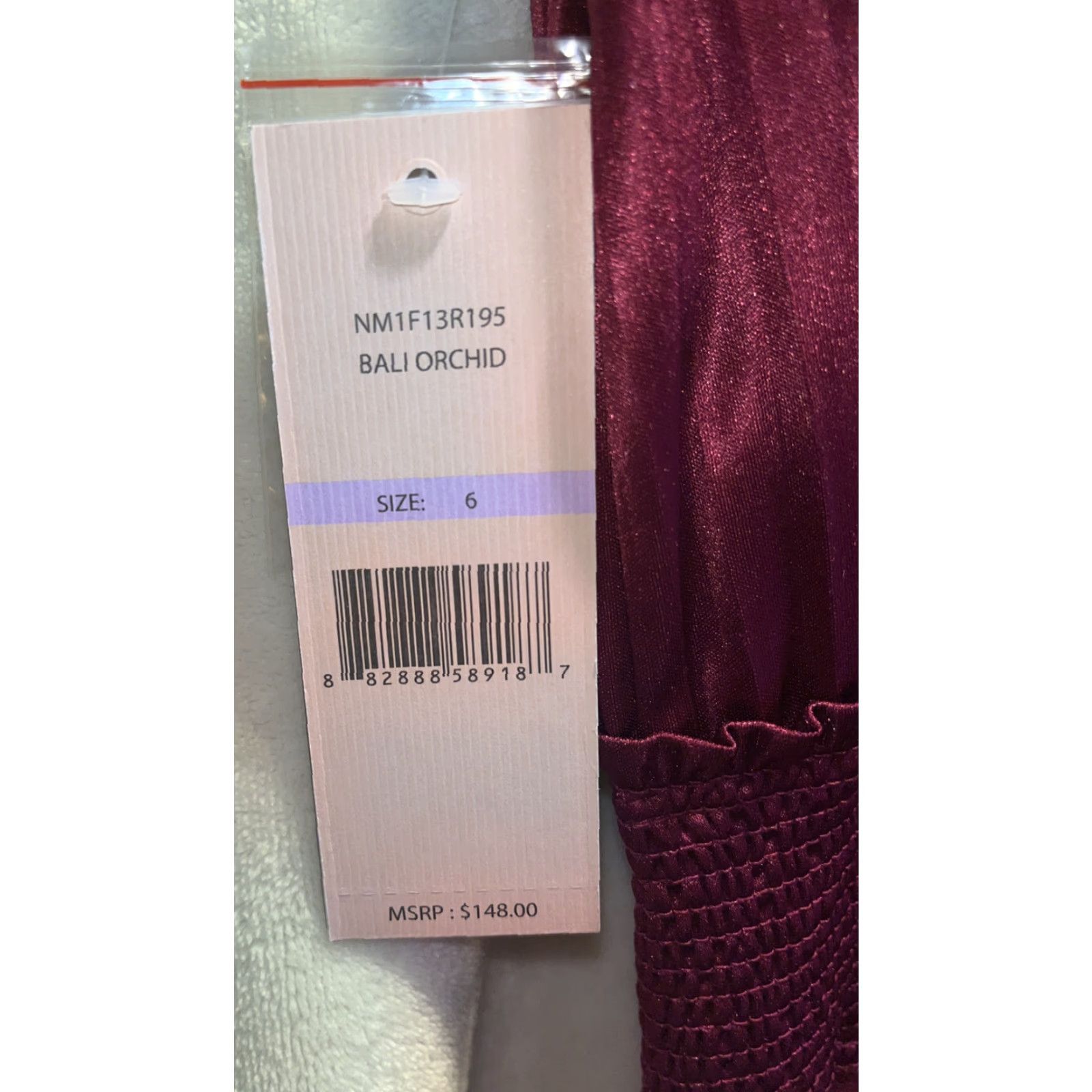 Nanette Lepore nanette lepore Burgundy dress 6 new Size M / US 6-8 / IT 42-44 - 4 Thumbnail