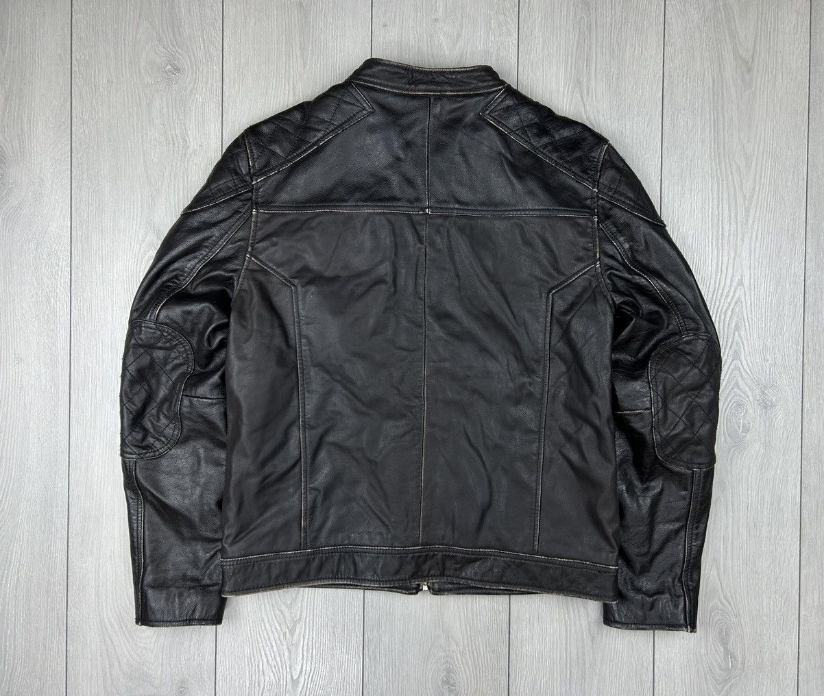 Other Leather Jacket Vintage Size S - M Dark Brown Size US M / EU 48-50 / 2 - 7 Thumbnail