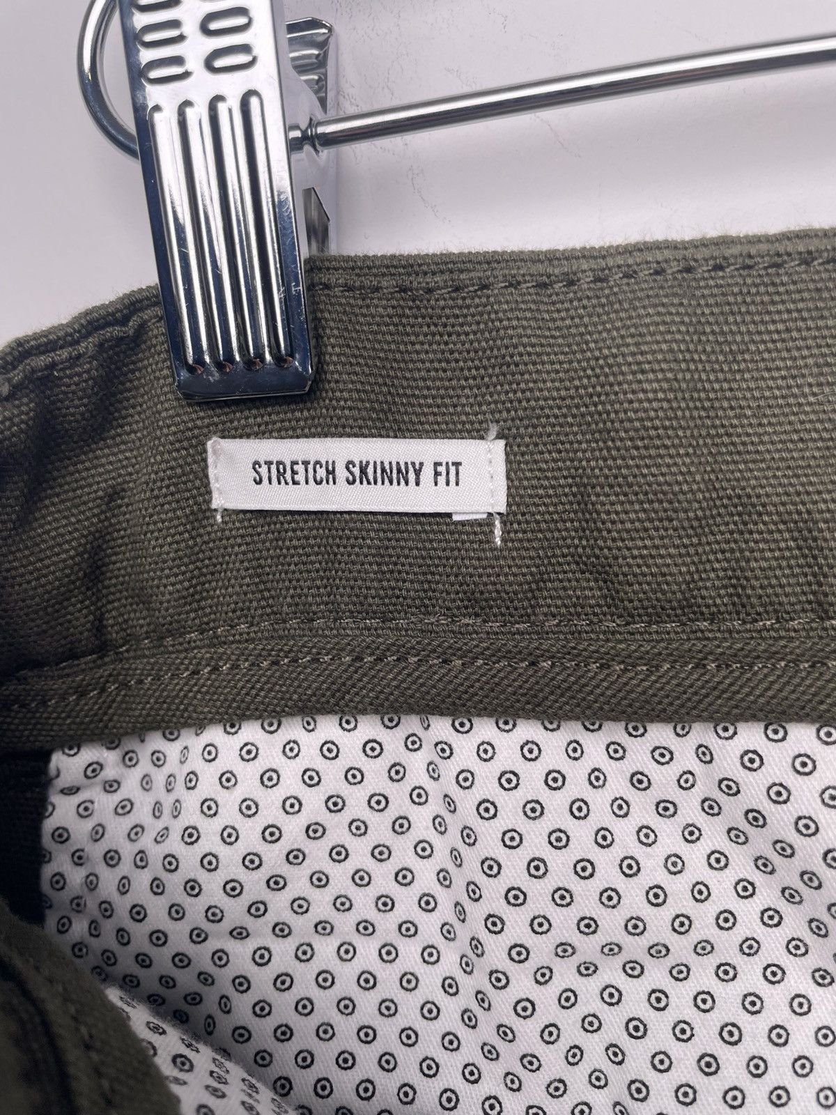 Ben Sherman Ben Sherman Stretch Skinny Chino Pants Dark Green W32 Size US 32 / EU 48 - 7 Thumbnail