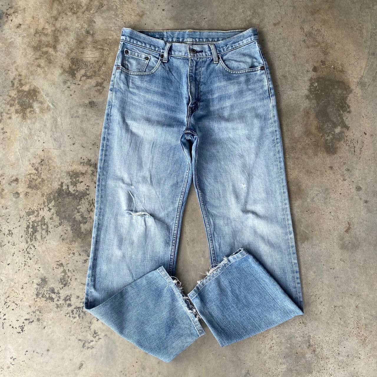Levi's VINTAGE LEVIS DENIM LOT 533 DISTRESSED JEAN LIGHTWASH Size US 30 / EU 46 - 6 Thumbnail