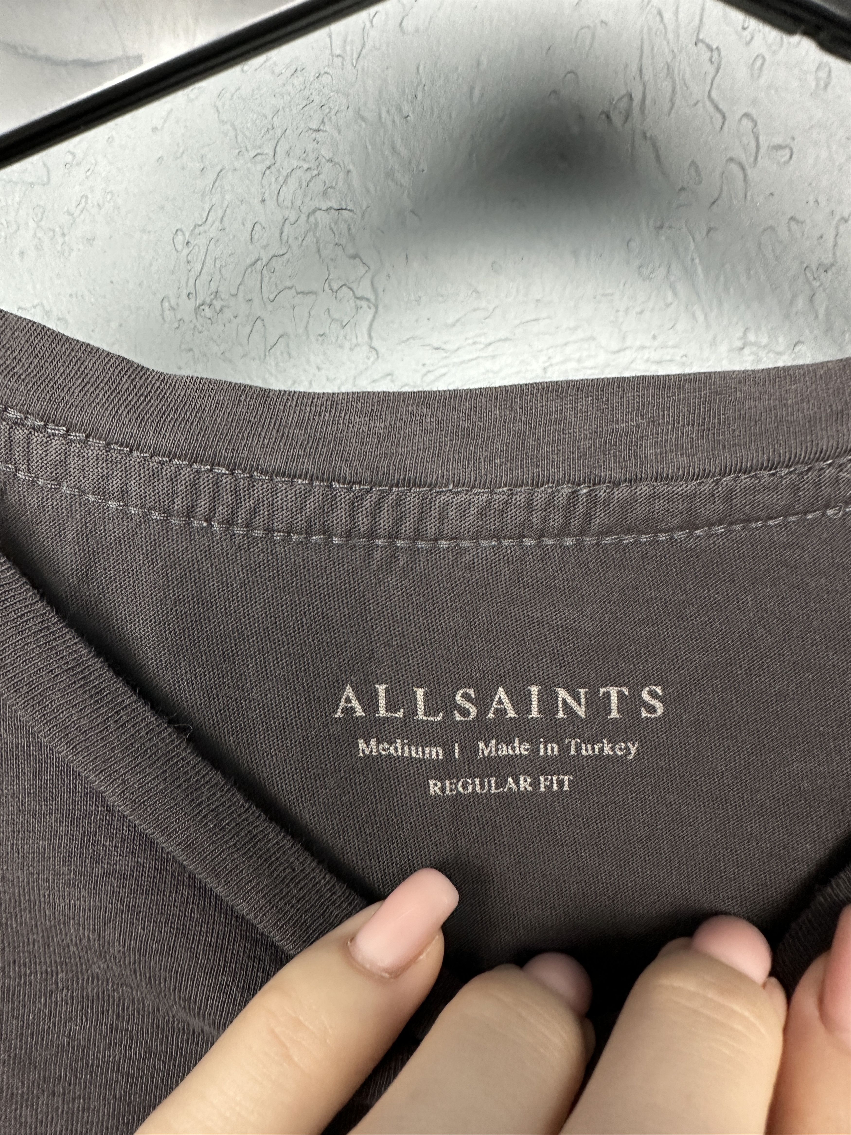 Allsaints Allsaints Mens Kylo Crew Neck T-Shirt Size US M / EU 48-50 / 2 - 4 Thumbnail