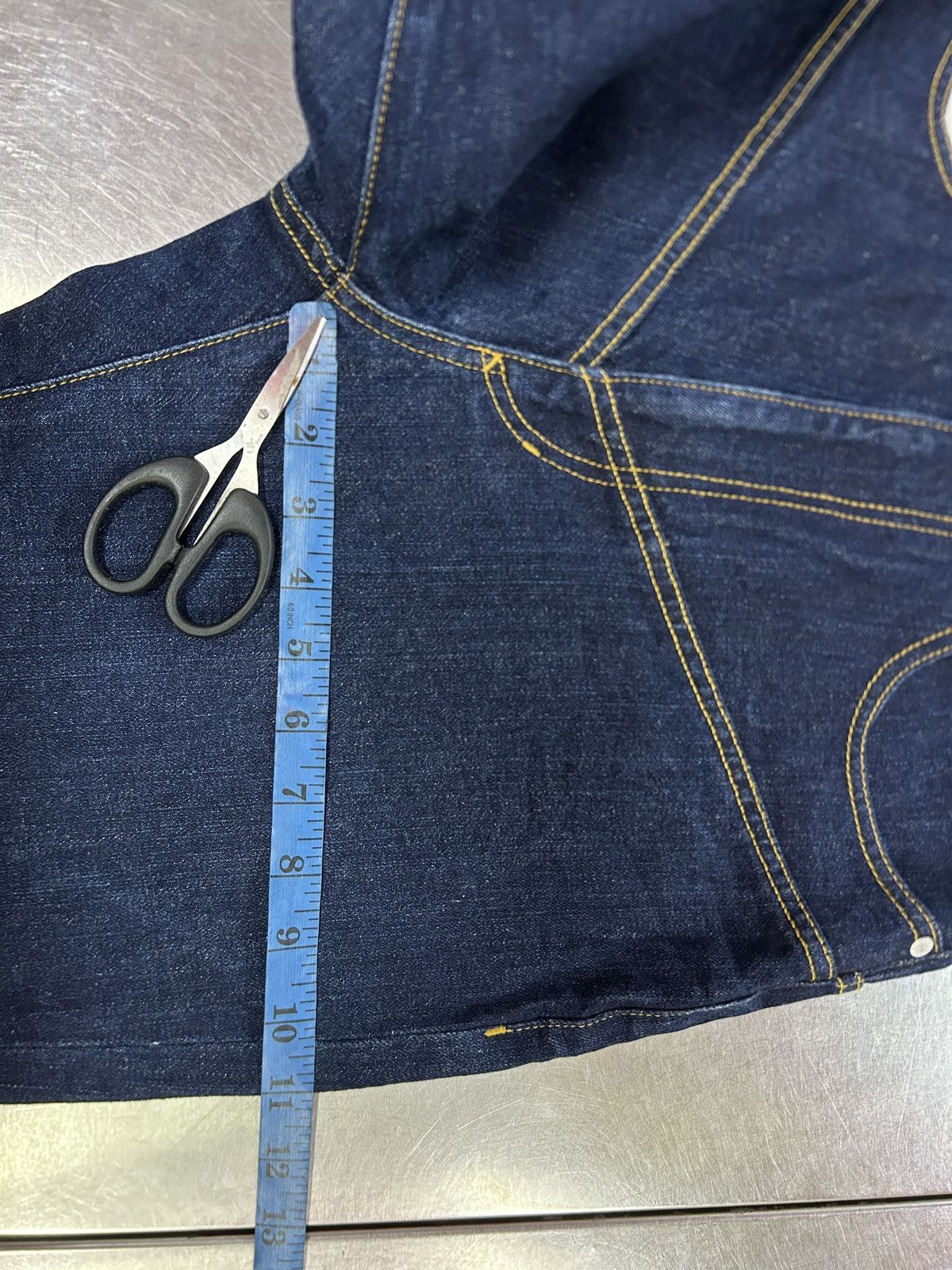 Issey Miyake Vintage Sunaokuwahara Issey Miyake Wide Freak Jeans Size US 29 - 18 Thumbnail