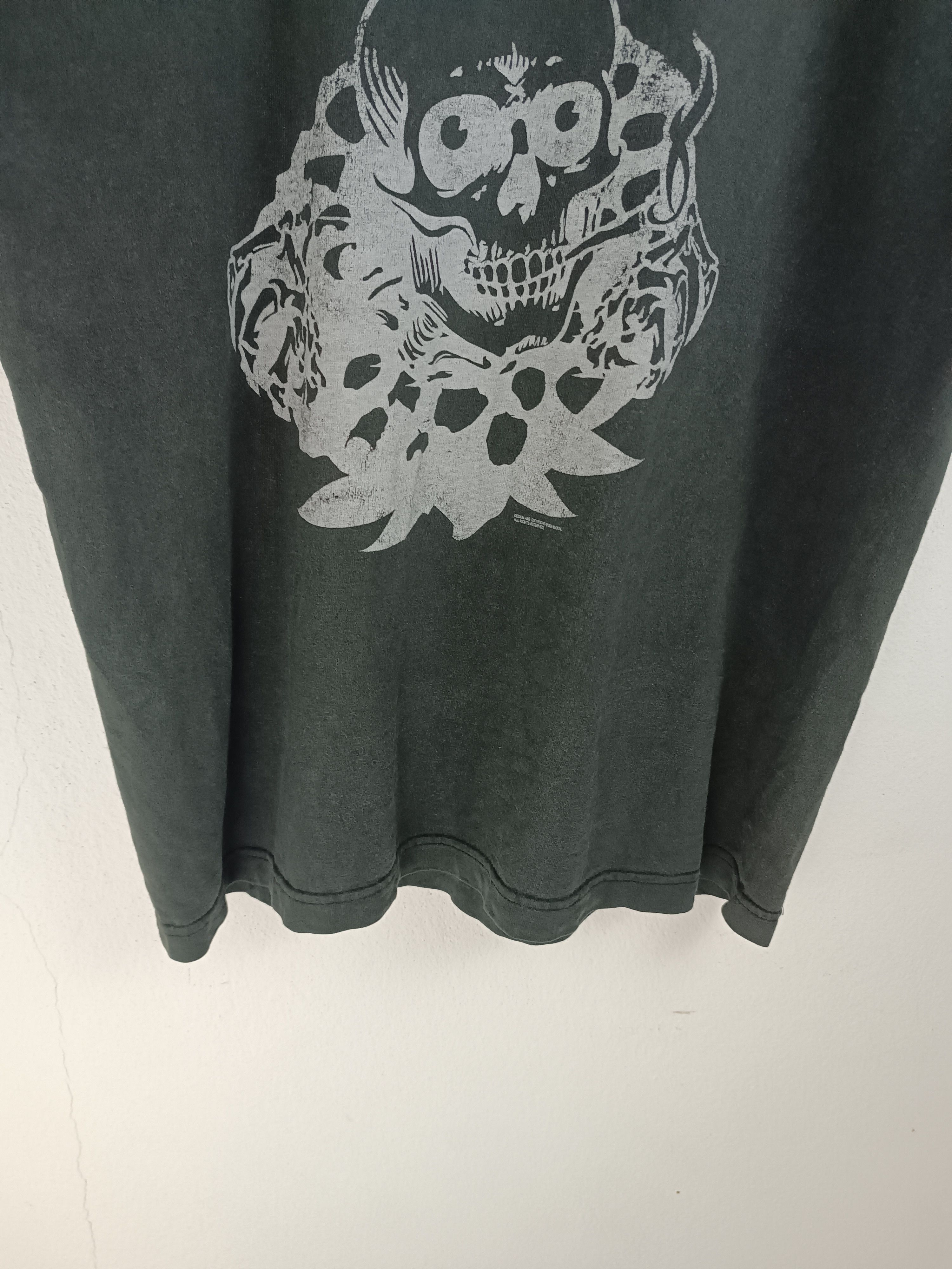 Devilock THRASHED FADED VINTAGE DEVILOCK JAPANESE BRAND Y2K PUNK TEE Size US M / EU 48-50 / 2 - 8 Thumbnail