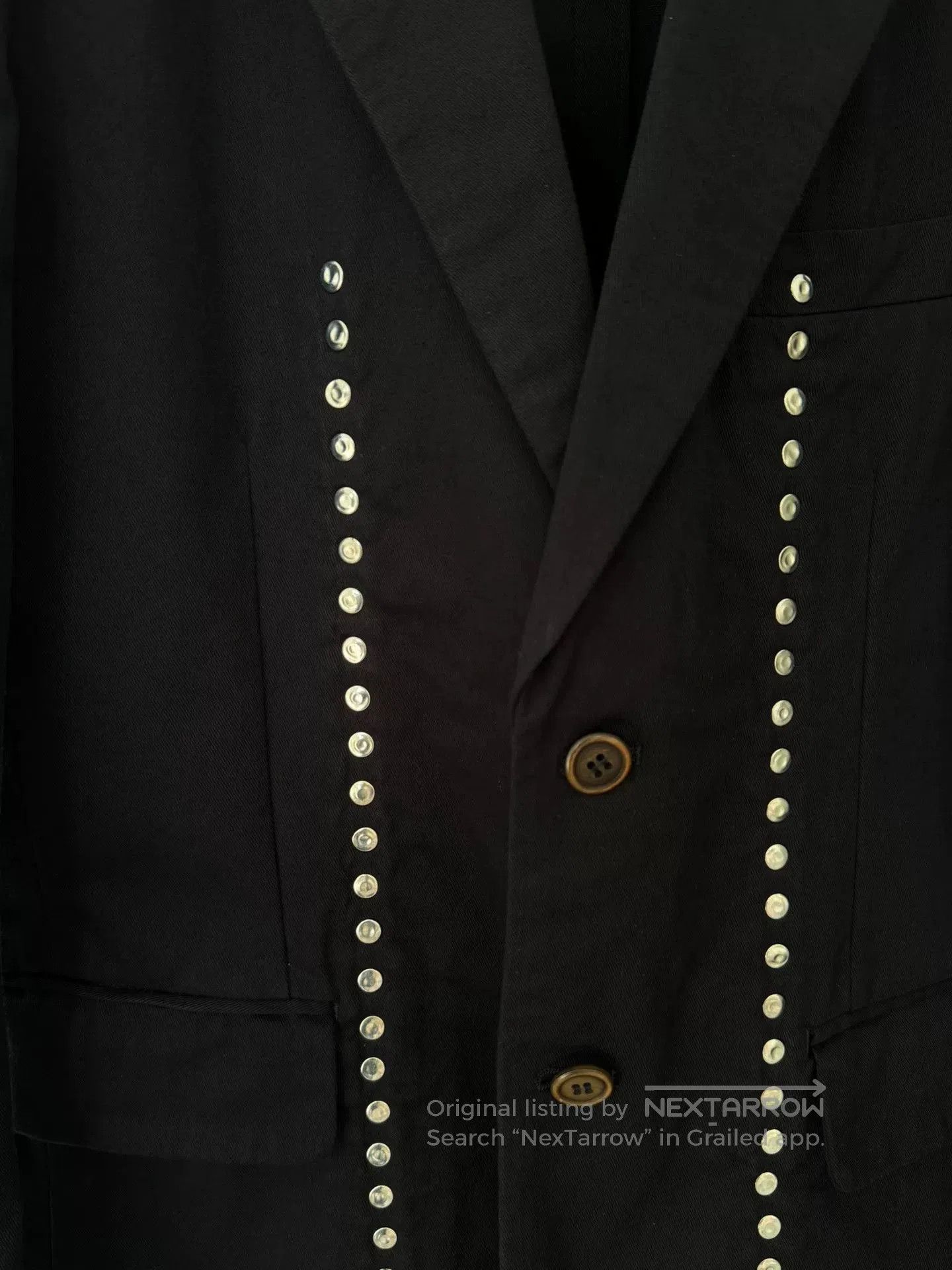 Comme des Garcons Homme Plus COMME des GARCONS HOMME PLUS 07SS Rivet Blazer. Size US S / EU 44-46 / 1 - 6 Thumbnail