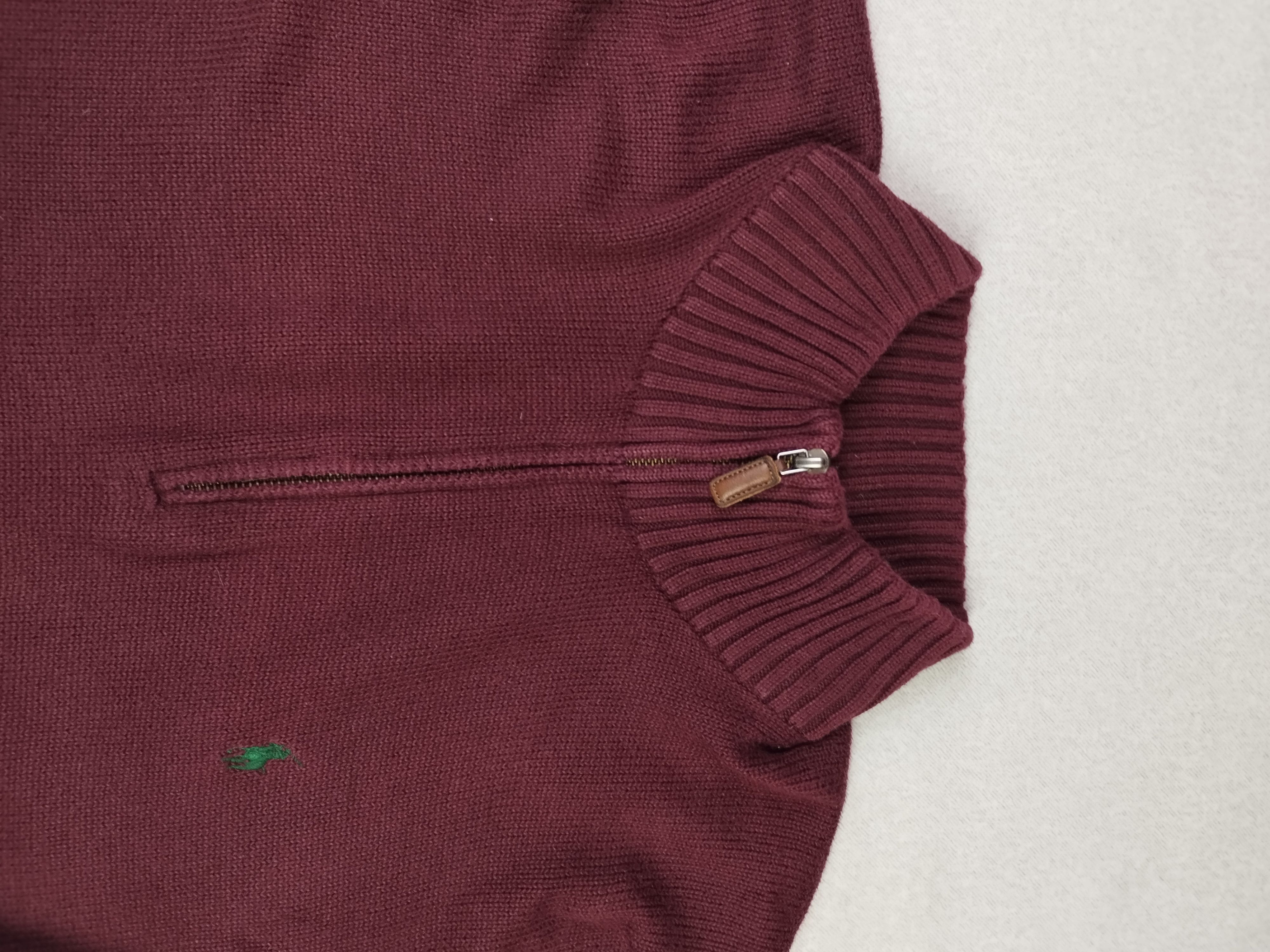 Polo Ralph Lauren vintage Polo Ralph Lauren 1\4 Quarter Zip Sweater Size US L / EU 52-54 / 3 - 4 Thumbnail