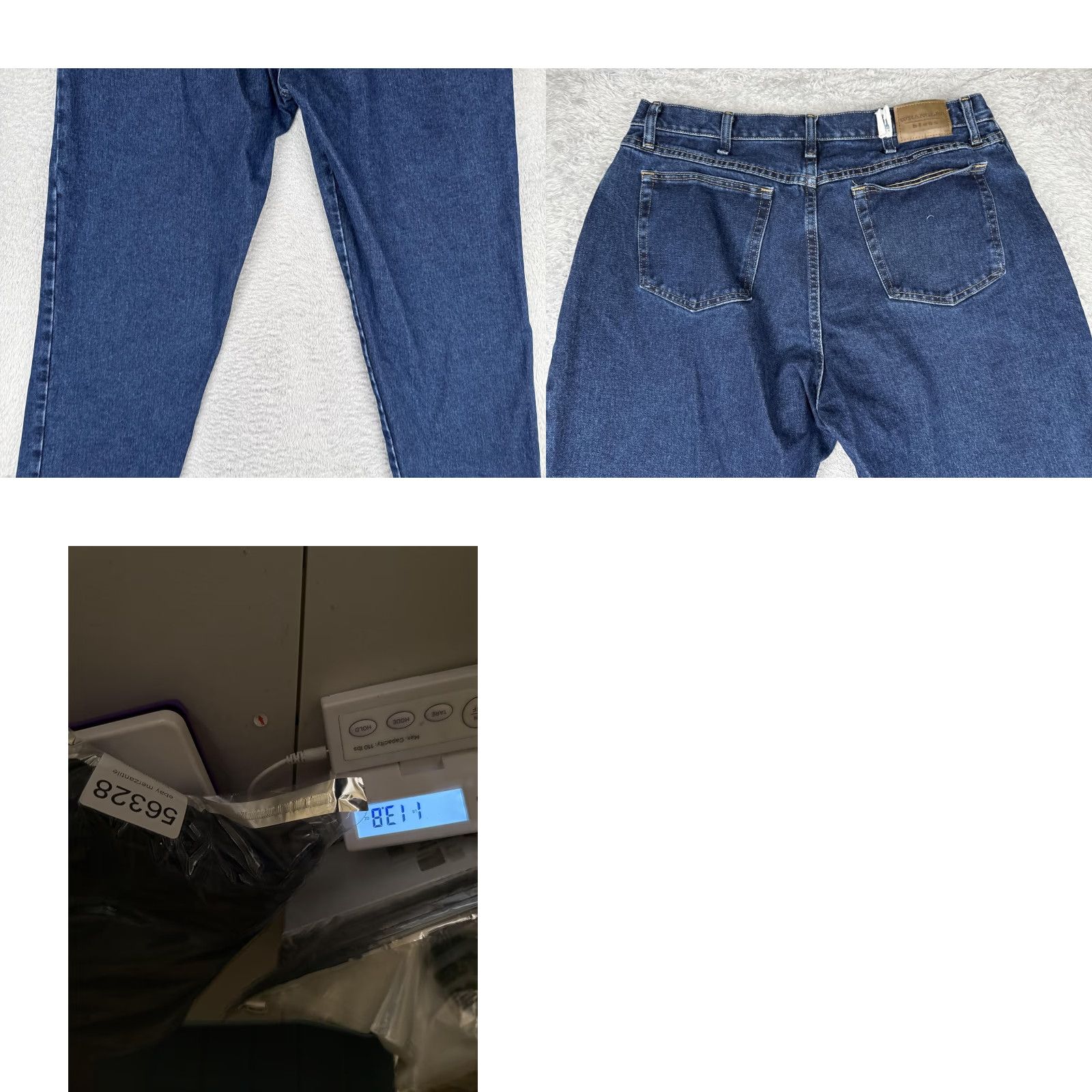 Wrangler Wrangler Jeans Womens 18X32 Straight High Rise Relaxed Blue Medium Wash 34x32 Denim 100% Cotton N/A Size 40" / US 18 - 10 Thumbnail