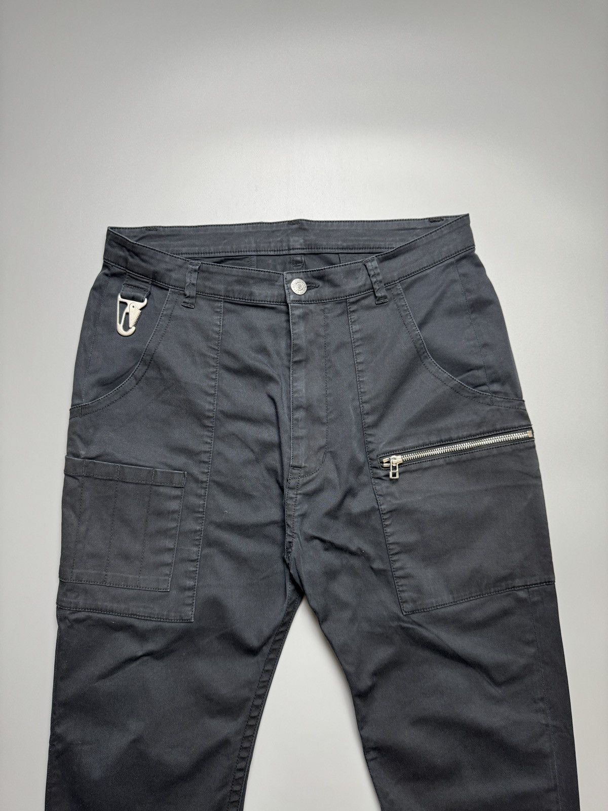 Helmut Lang Helmut Lang - Carabiner Black Cargo Pants Size US 30 / EU 46 - 5 Thumbnail