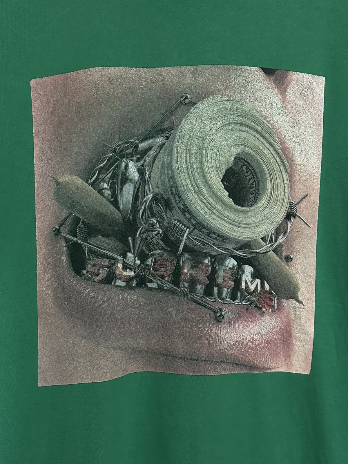 Supreme Supreme Braces Tee Size US XL / EU 56 / 4 - 2 Thumbnail