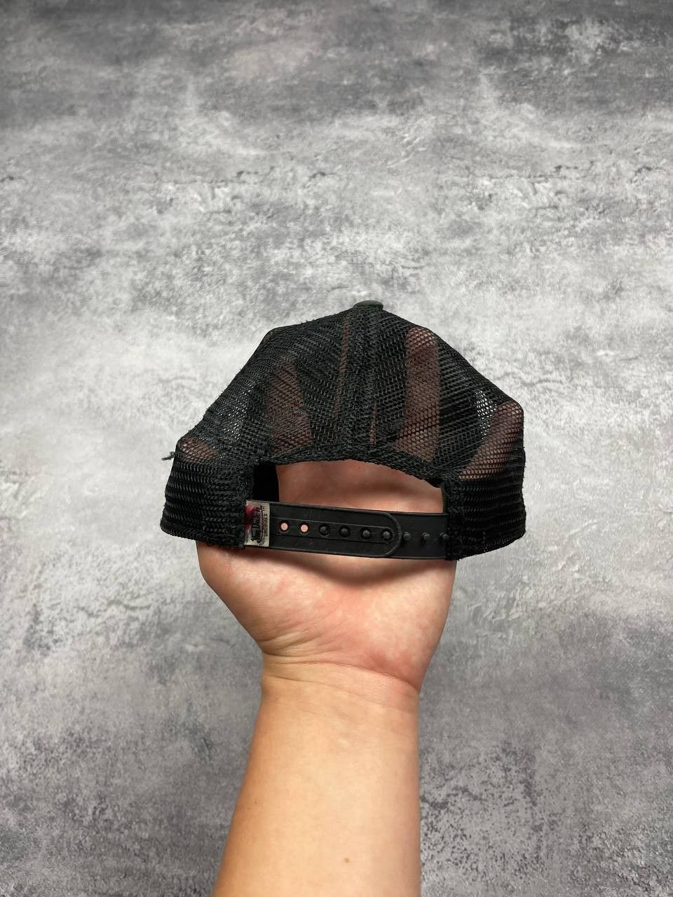 Von Dutch Vintage Von Dutch Cap Streetwear 90S Hats Black Trucker Size ONE SIZE - 3 Thumbnail