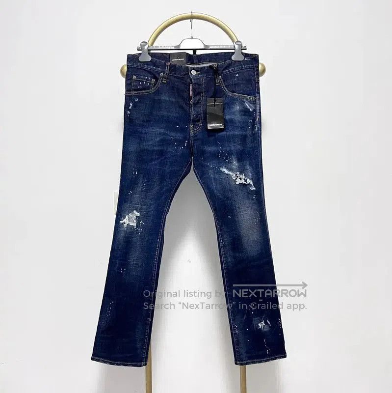 DSQUARED2 Blue Cotton Casual Pants for Men .