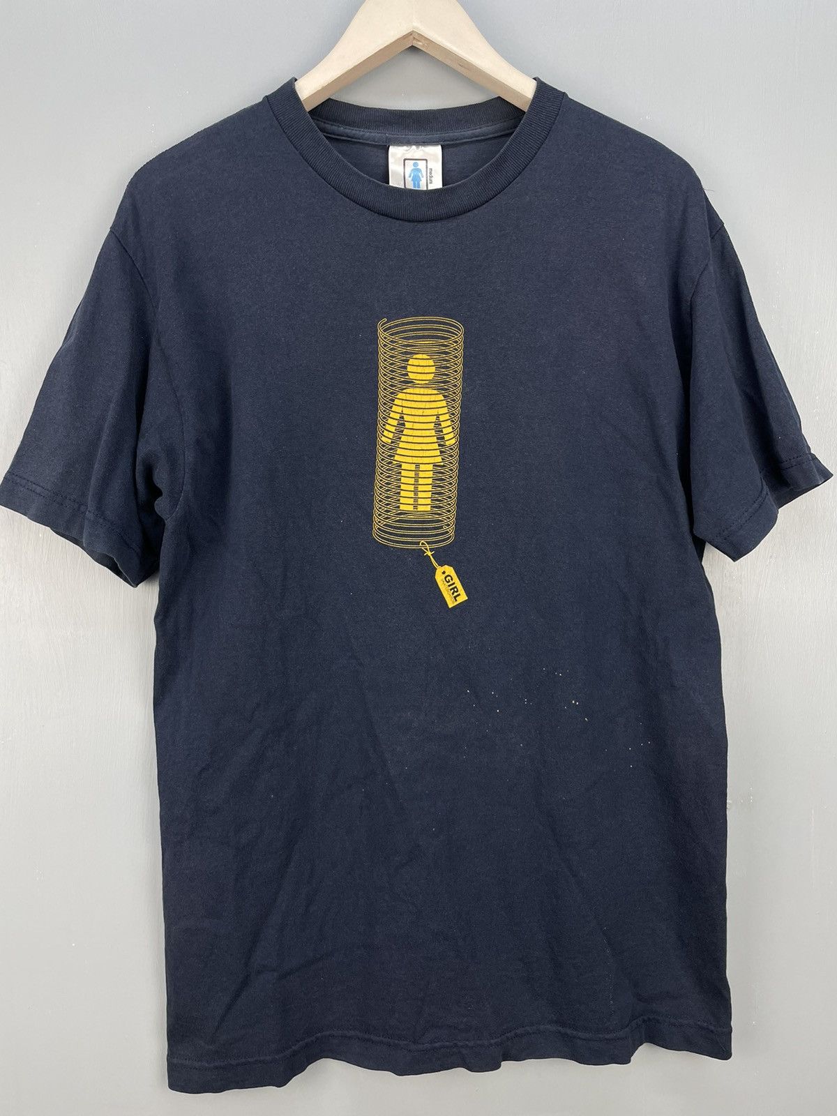 Girl Skateboards Vintage 90s Girl Skateboards oldskate t shirt Size US M / EU 48-50 / 2 - 3 Thumbnail