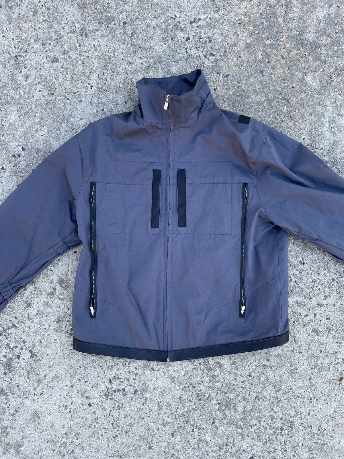FFFPOSTALSERVICE FFFPS Navy Flight Jacket $1100 Retail Size M Size US M / EU 48-50 / 2 - 3 Thumbnail