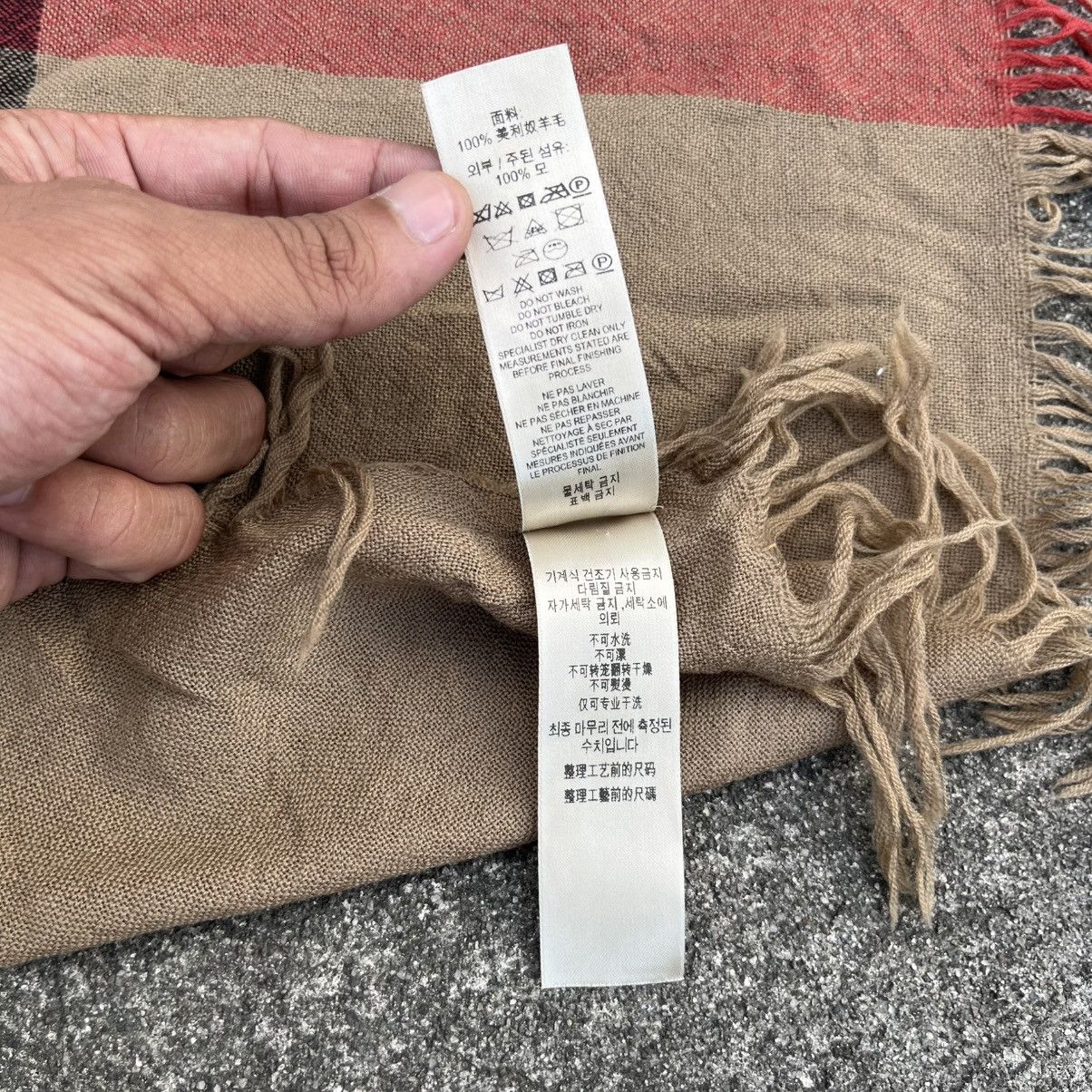 Burberry Burberry Multi Wool Nova Check Square Scarf Size ONE SIZE - 7 Thumbnail