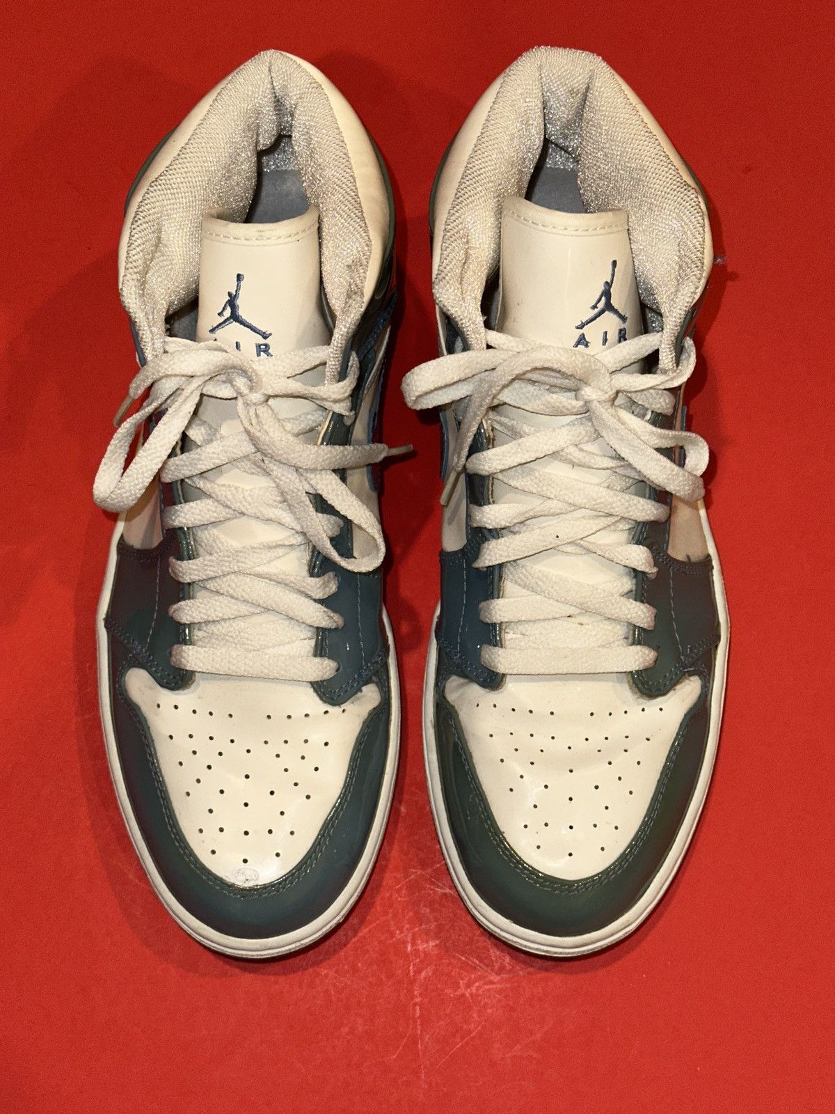 Jordan Brand Air Jordan 1 UNC Patent Leather 2003 Authentic 136085-140 Size US 10.5 / EU 43-44 - 1 Thumbnail