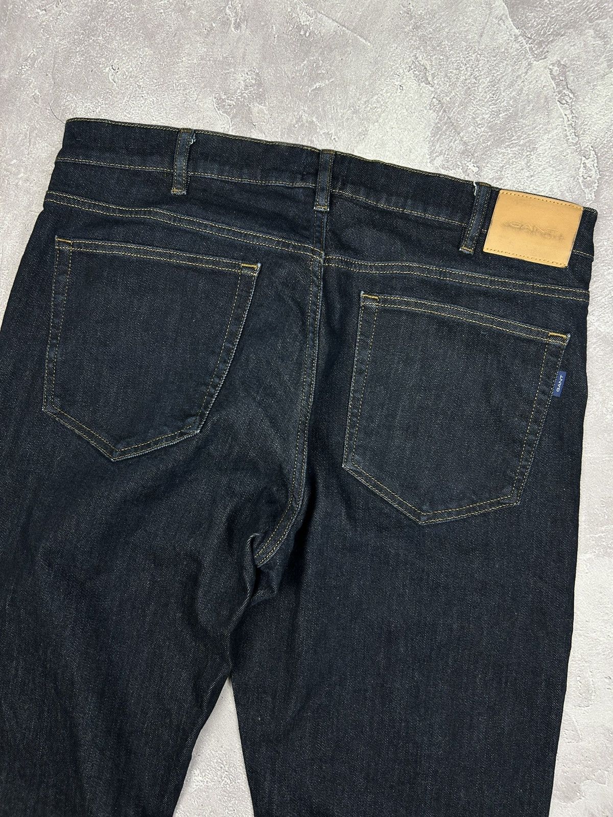 Gant GANT Regular Fit Dark Blue Jeans W36 L34 Size US 36 / EU 52 - 14 Thumbnail