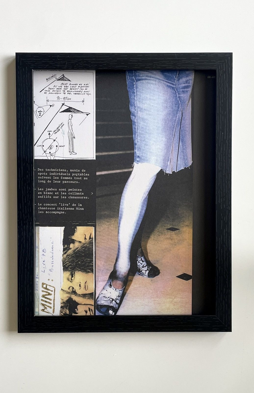 Maison Margiela Maison Martin Margiela archive photo 9x12 framed poster Size ONE SIZE - 1 Thumbnail