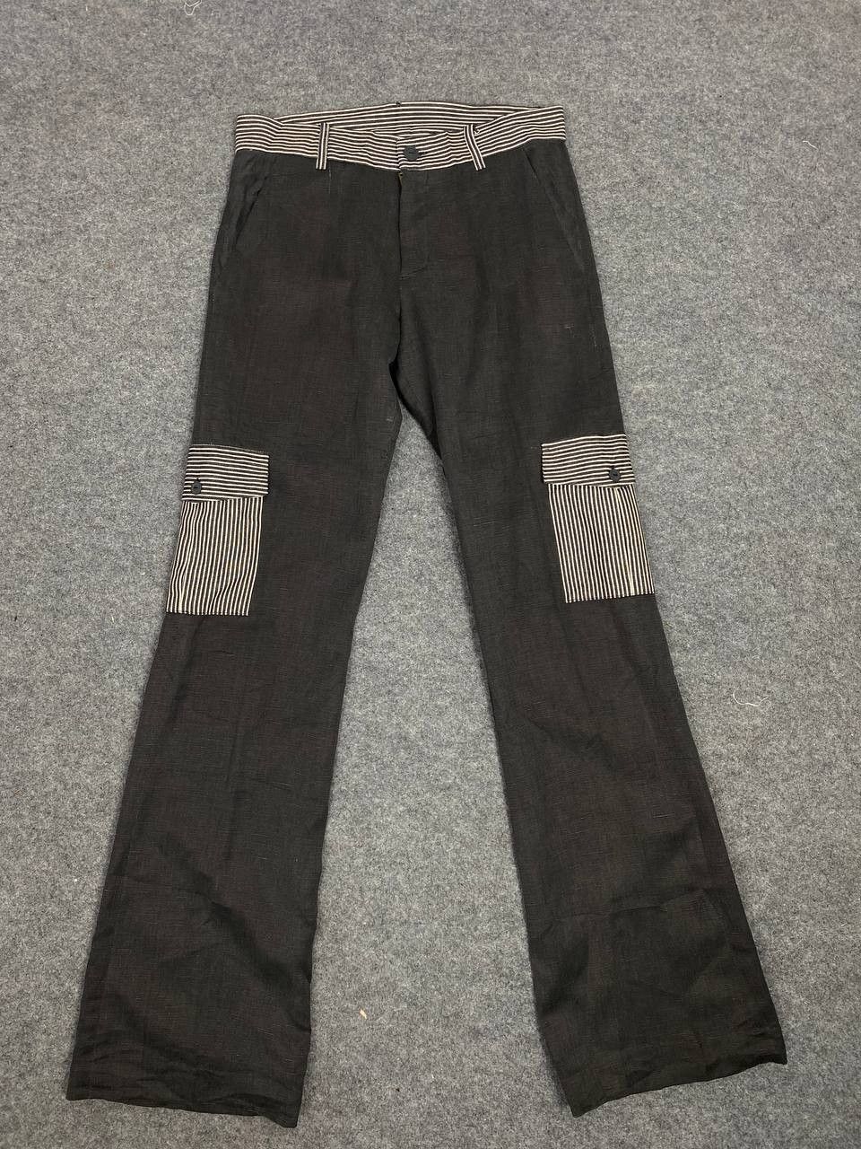 Japanese Brand japanese brand cargo pants hickory stripe design Size US 30 / EU 46 - 5 Thumbnail