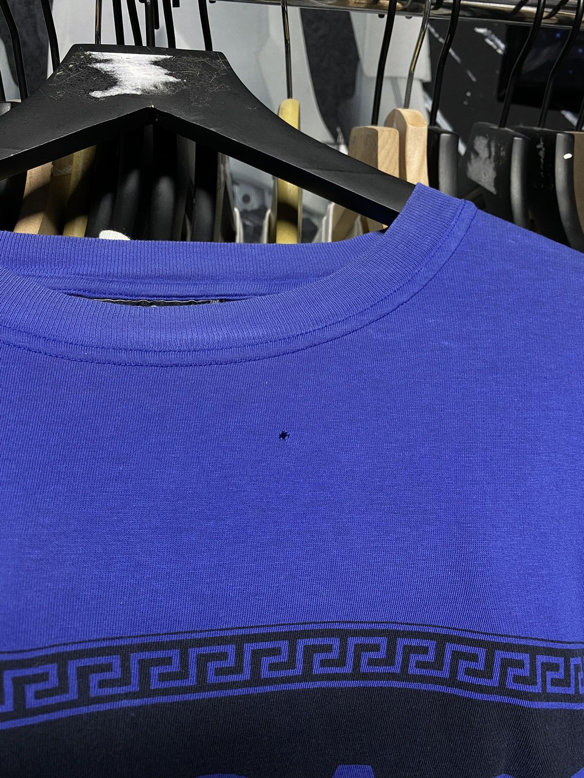 Versace Versace Spellout T-Shirt Vtg Monogram Tee Preowned Size XL Size US XL / EU 56 / 4 - 5 Thumbnail