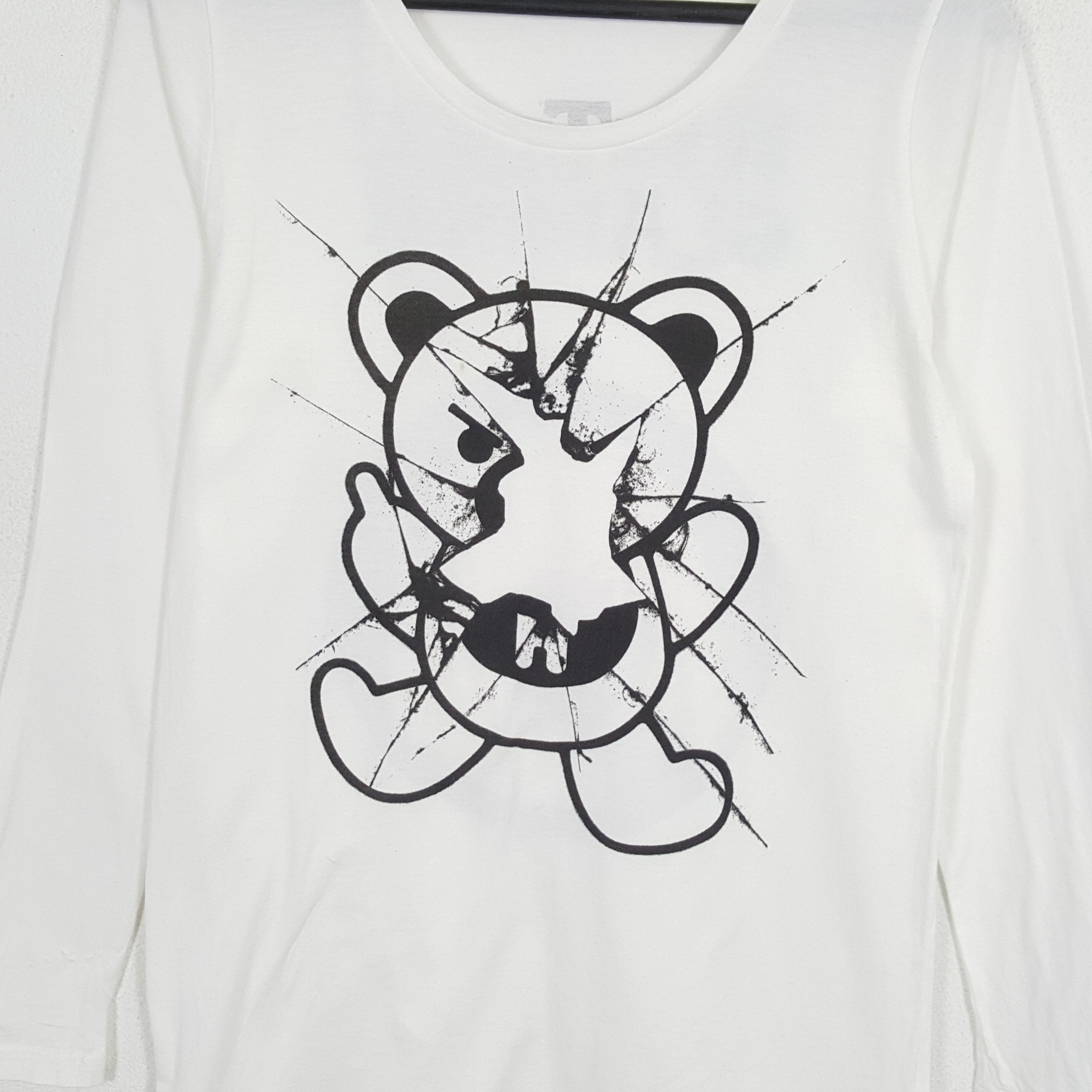 Hysteric Glamour × Japanese Brand × Vintage HYSTERIC GLAMOUR Japanese Brand Custom Art Tshirt Size S / US 4 / IT 40 - 4 Thumbnail