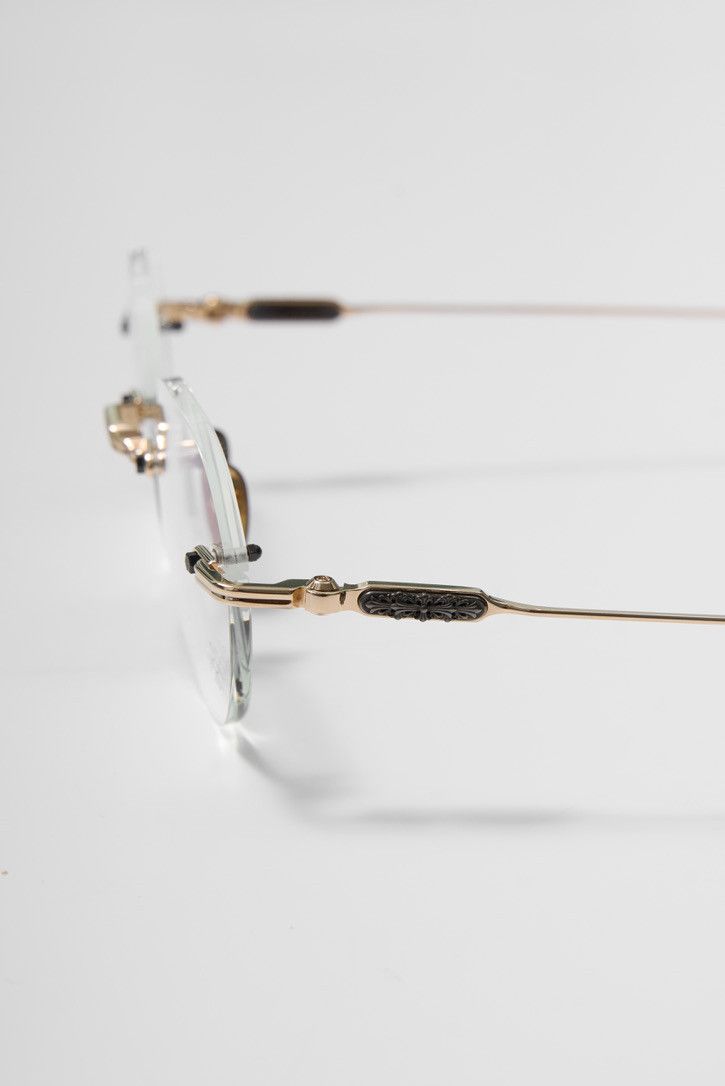 Chrome Hearts CHROME HEARTS SOFFFFFFFFERS I Gold Plated/Matte Black Size ONE SIZE - 6 Thumbnail