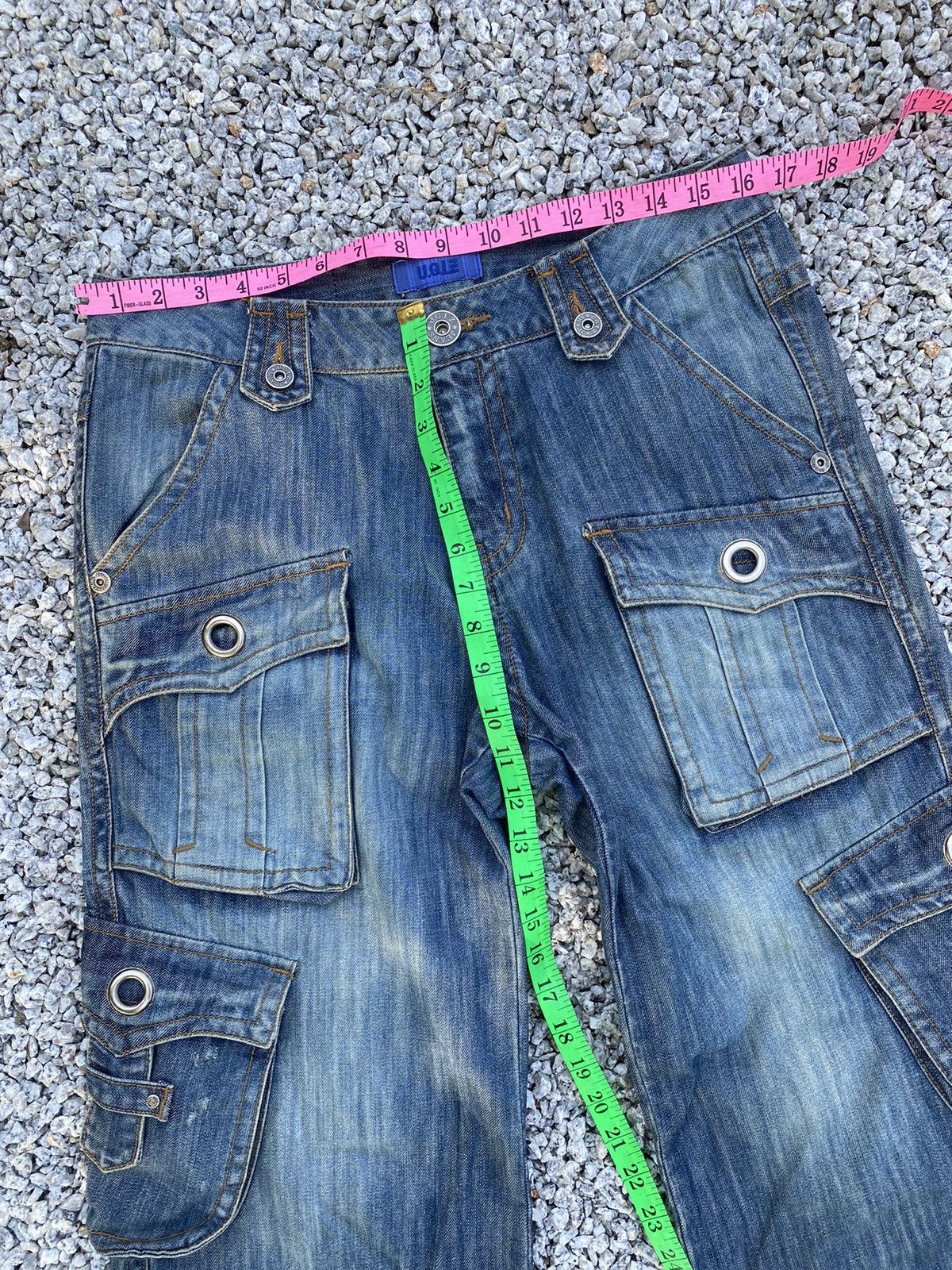 Japanese Brand × Vintage Vintage Y2K Baggy UGIZ Cargo Pants Size US 32 / EU 48 - 17 Thumbnail
