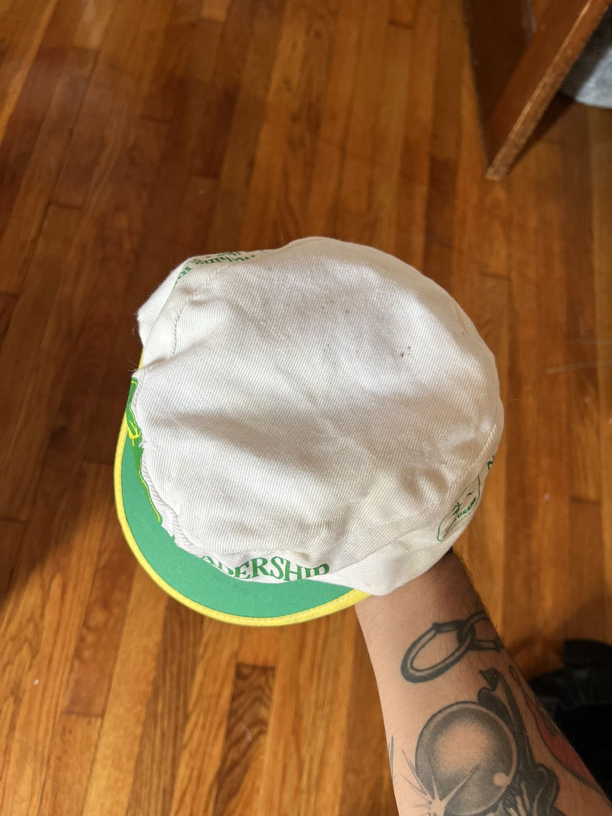 John Deere × Vintage Vintage John Deere Pillbox Hat Size ONE SIZE - 4 Thumbnail
