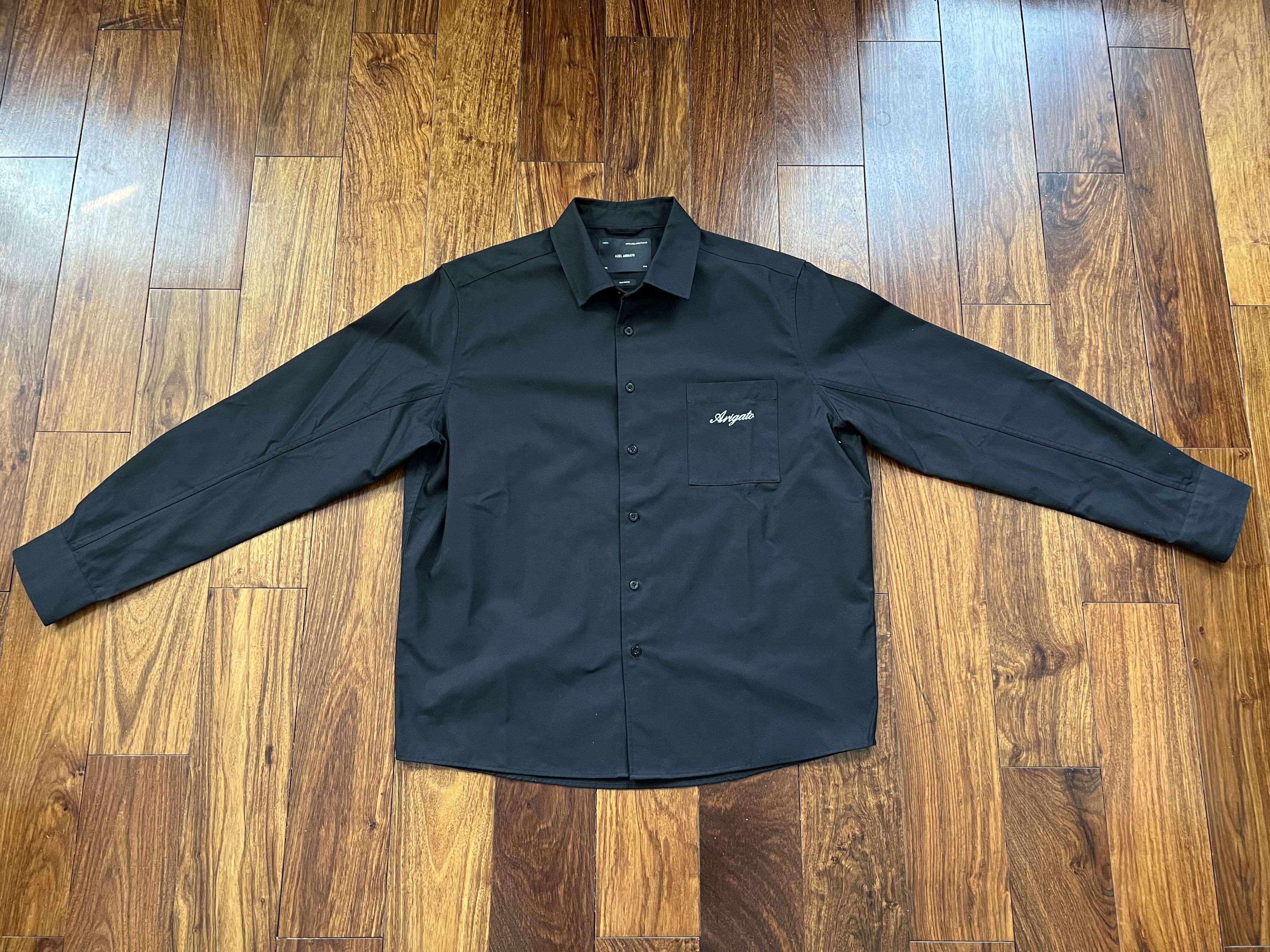 Axel Arigato Axel Arigato Flow Logo-Print Overshirt | Grailed