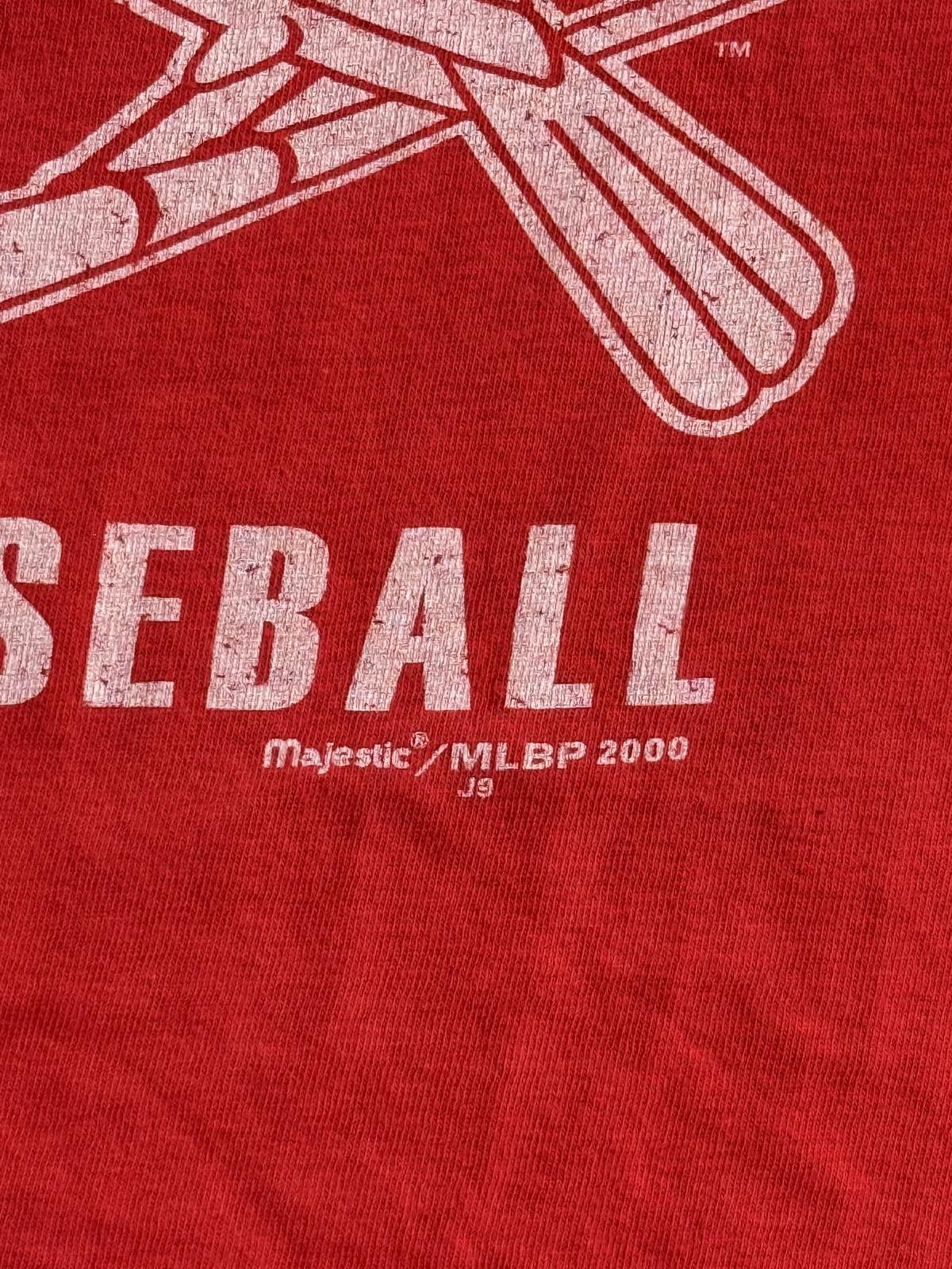Other Vintage St Louis Cardinals Baseball T-shirt 2000 2 Tees in 1 Size US XXL / EU 58 / 5 - 8 Thumbnail