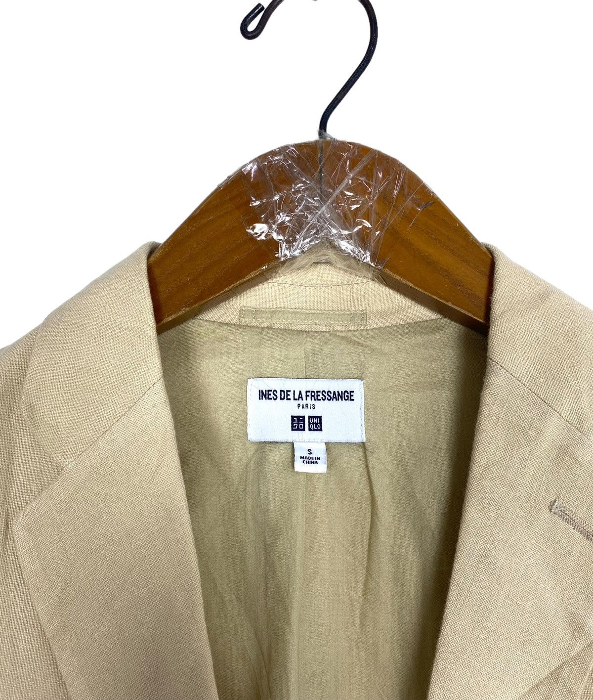 Uniqlo Rare‼️ Ines De La Fressange X Uniqlo Linen Blazer Size XS / US 0-2 / IT 36-38 - 4 Thumbnail