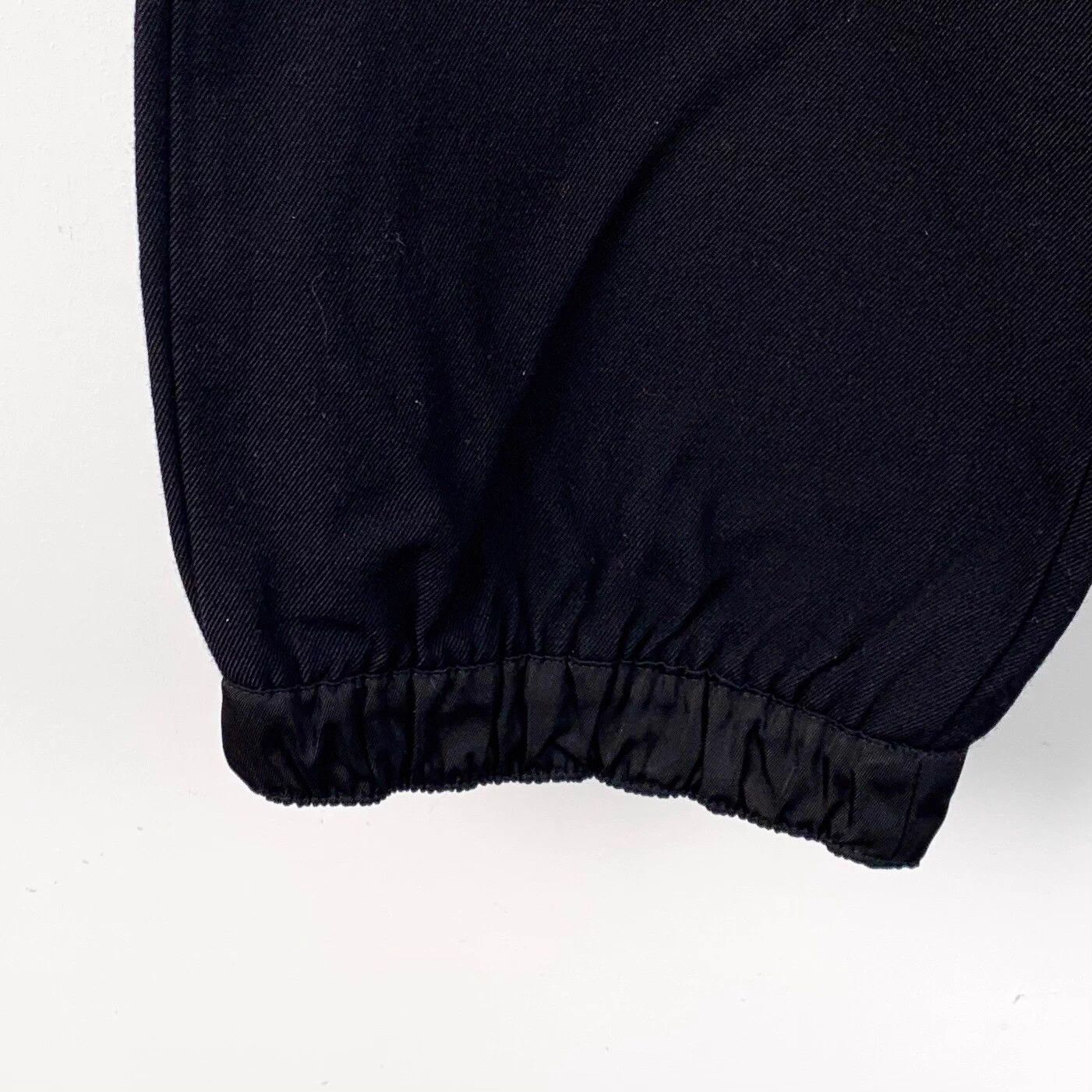 Prada Prada Black Wool Logo Joggers S (99% New) Size US 28 / EU 44 - 5 Thumbnail