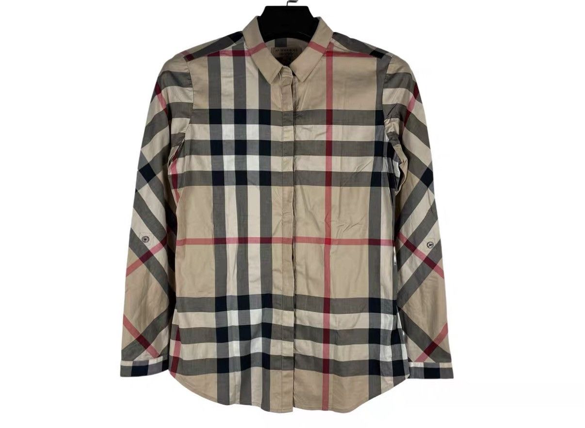 Burberry Burberry Classic Check Long Sleeve Shirt J31 Size US M / EU 48-50 / 2 - 1 Thumbnail