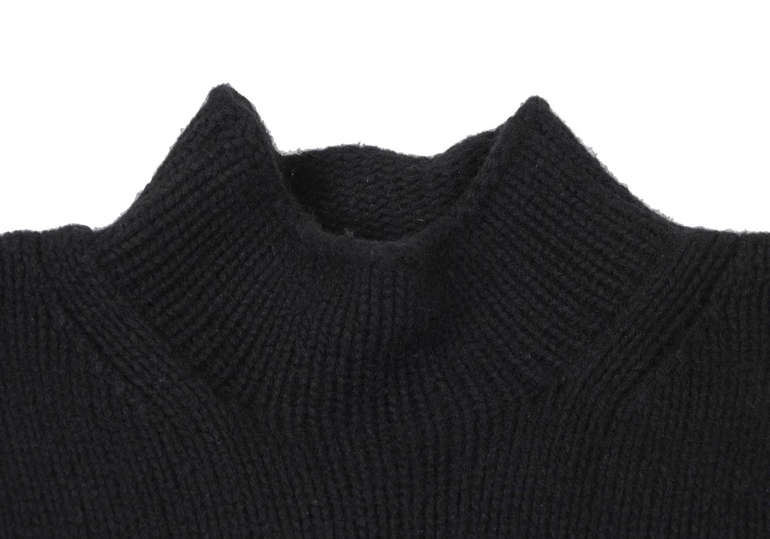 Comme des Garcons Homme Plus Wool Logo Print Knit Sweater in Black, Size M Size US M / EU 48-50 / 2 - 3 Thumbnail