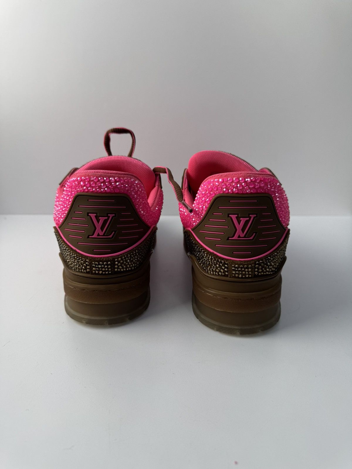 Louis Vuitton × Swarovski Louis Vuitton Swarovski crystal trainers Size US 8.5 / EU 41-42 - 3 Thumbnail