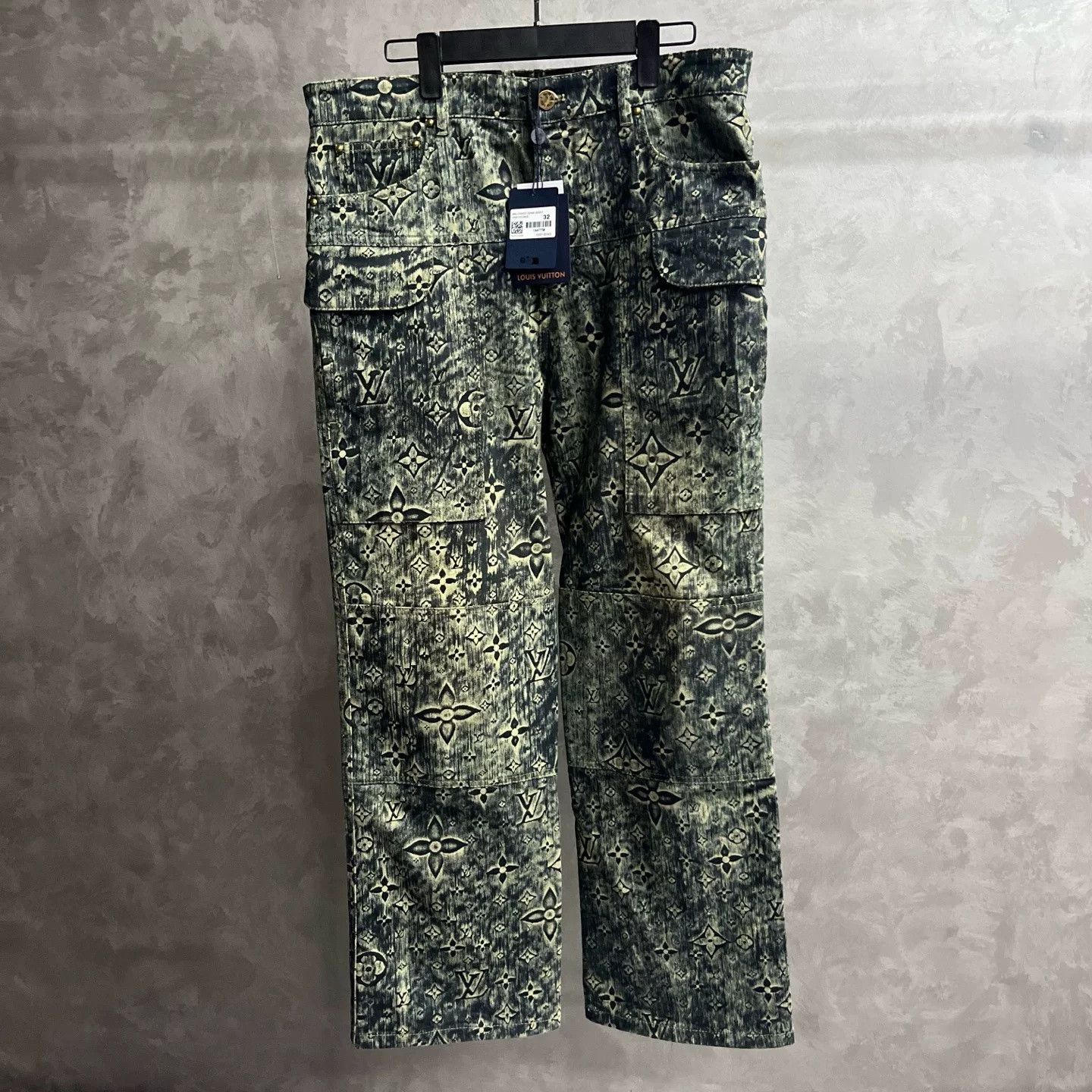 Louis Vuitton Louis Vuitton Brown Patchwork Multi-Pocket Pants Size US 26 / EU 42 - 1 Thumbnail