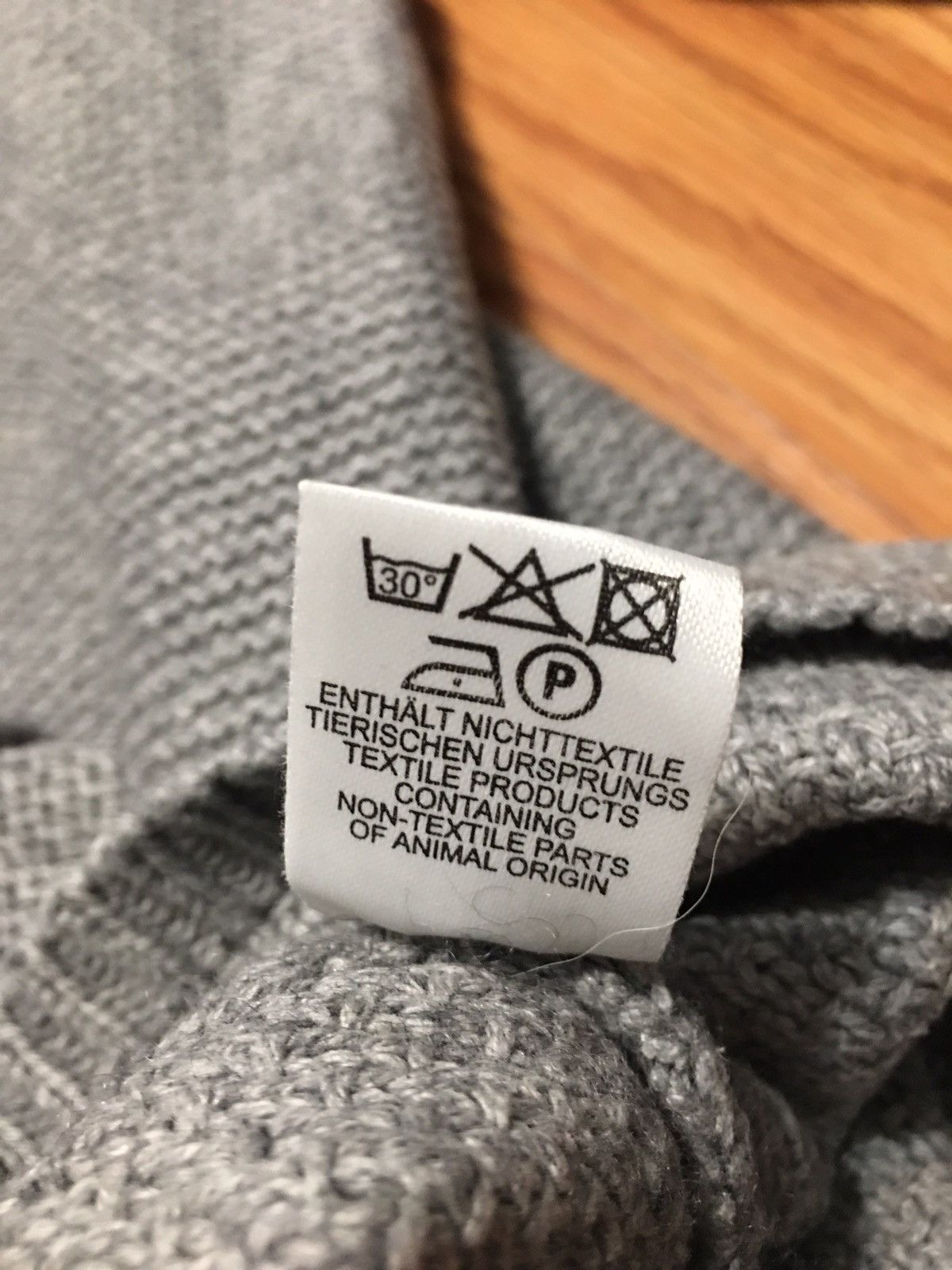 Inis Meain INIS MEAIN Grey Cotton Silk Knit Cardigan Sweater XL Size XL / US 12-14 / IT 48-50 - 16 Thumbnail