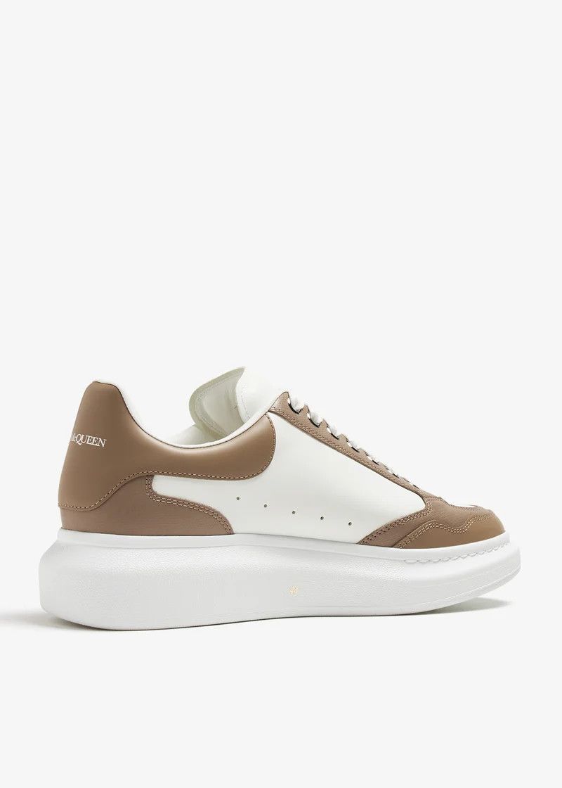 Alexander McQueen o1w1db10725 Sneakers in White & Brown Size US 7 / EU 40 - 3 Thumbnail