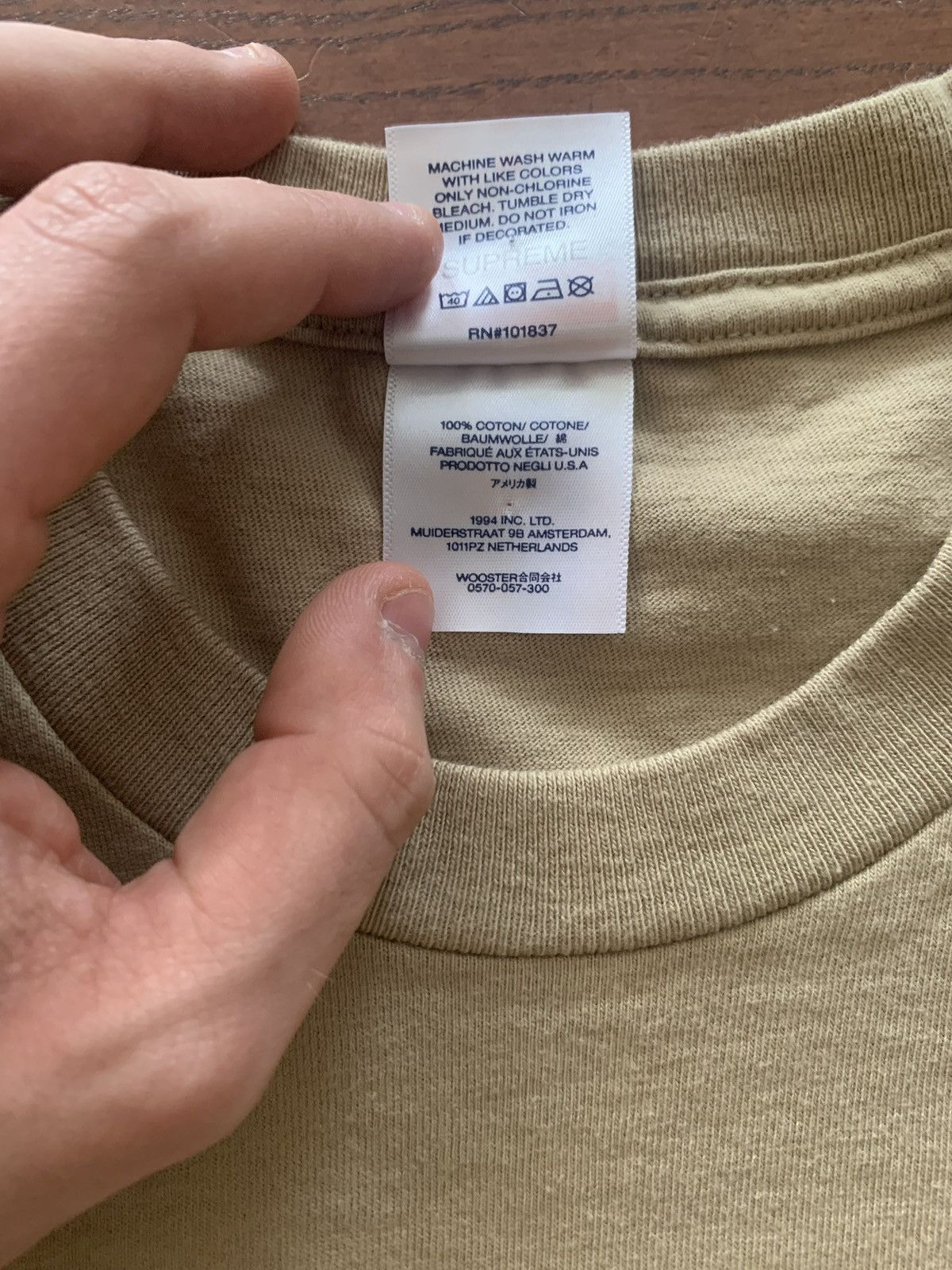 Supreme Supreme Crew 96 Tee Size US M / EU 48-50 / 2 - 4 Thumbnail