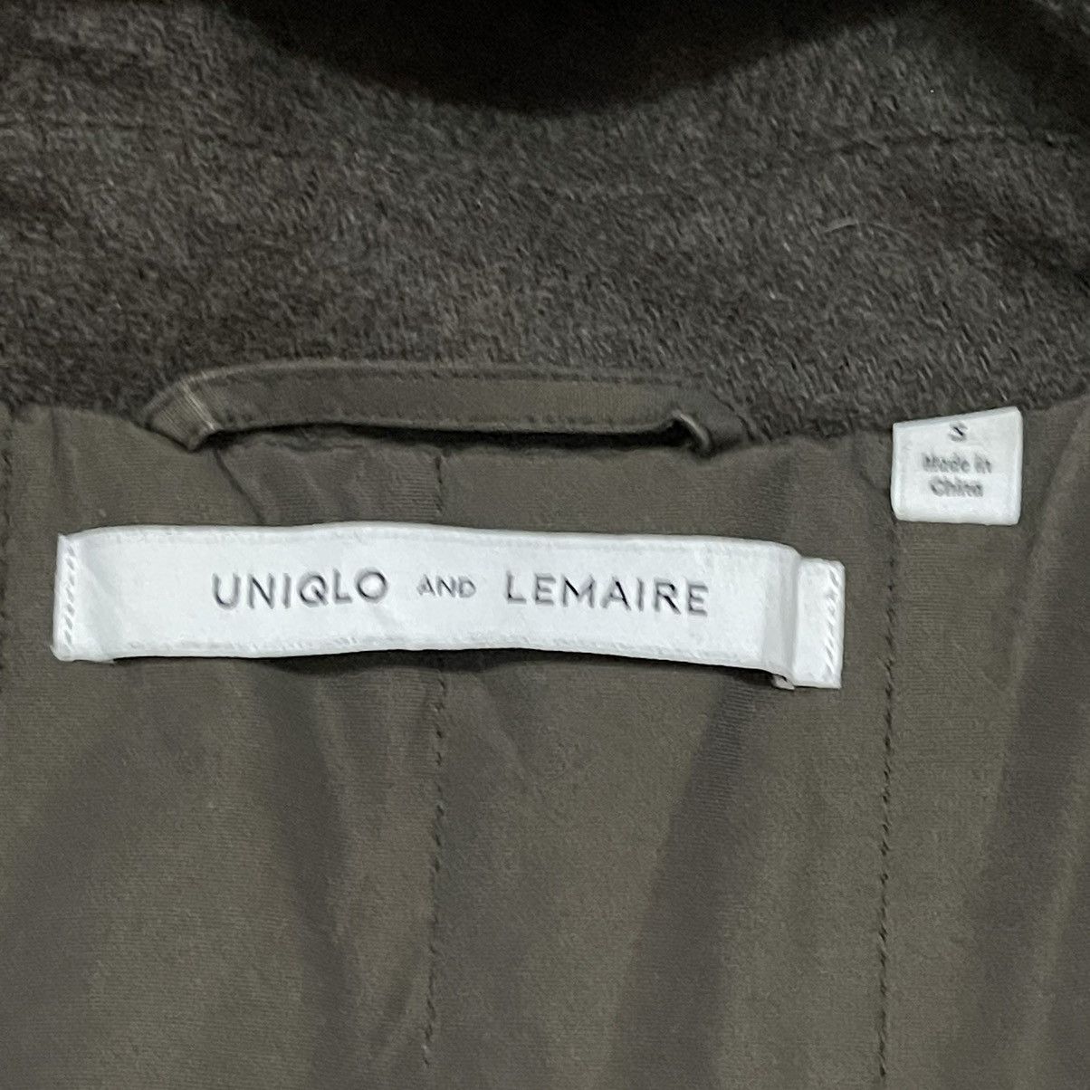 Lemaire × Uniqlo Uniqlo and Lemaire Wool Hooded Coat Size US S / EU 44-46 / 1 - 7 Thumbnail
