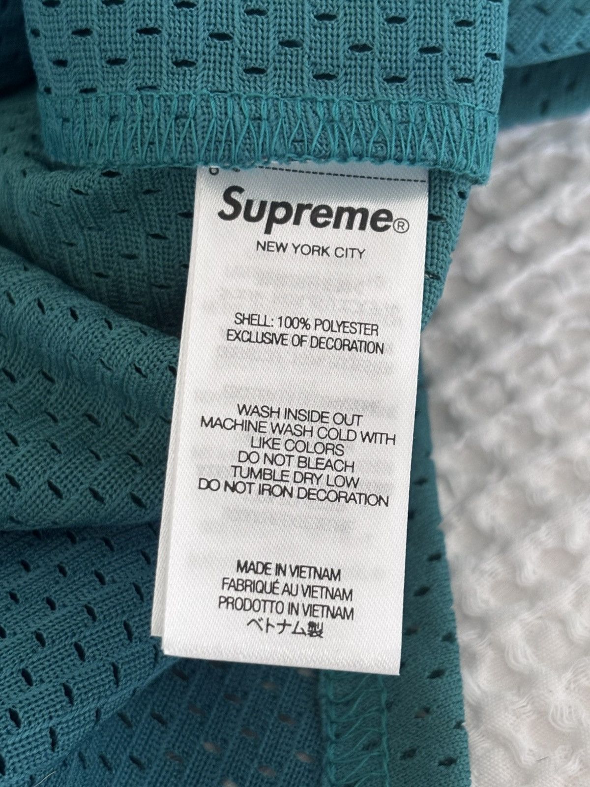 Supreme Supreme Homerun Mariner Blue Jersey Size US M / EU 48-50 / 2 - 4 Thumbnail