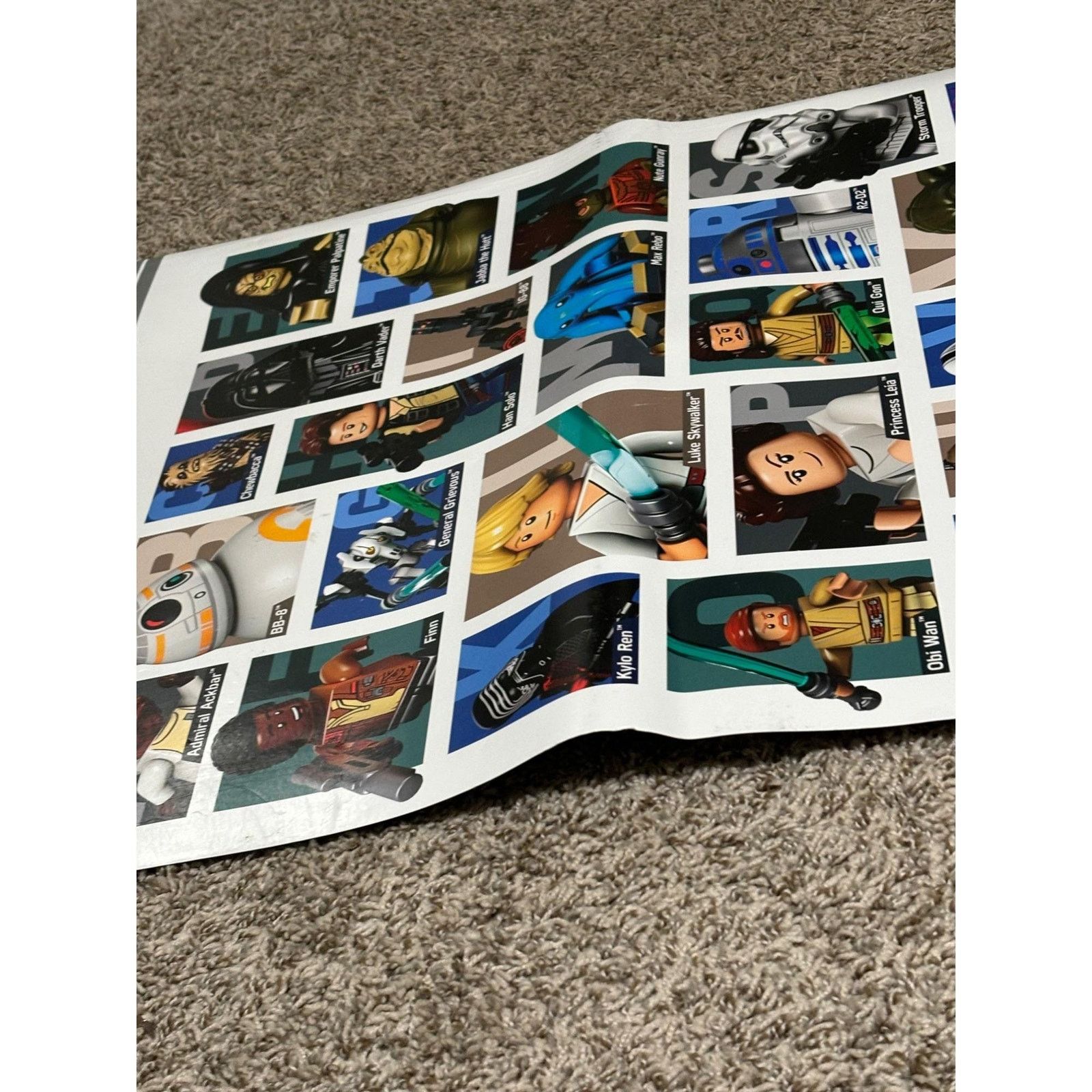 Star Wars Lego Star Wars 36" X 24" Double-sided Poster Size ONE SIZE - 7 Thumbnail