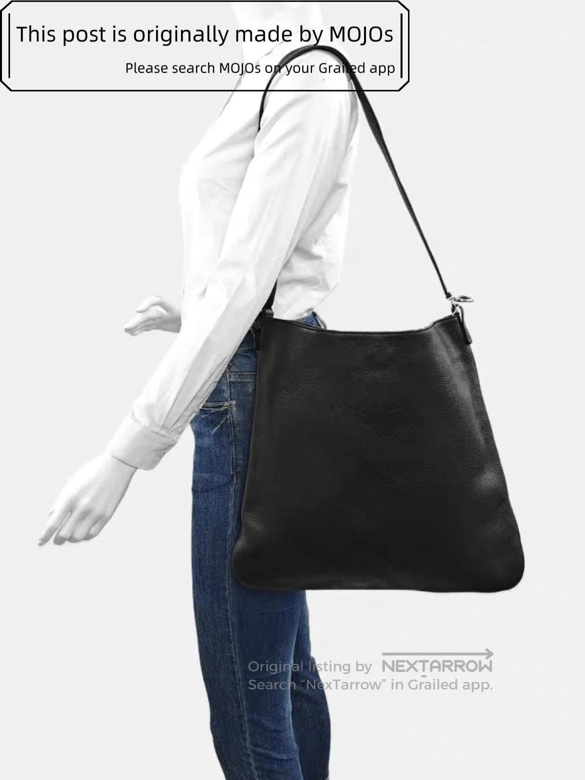 Celine Celine Blake Hobo Leather Shoulder Bag. Size ONE SIZE - 7 Thumbnail
