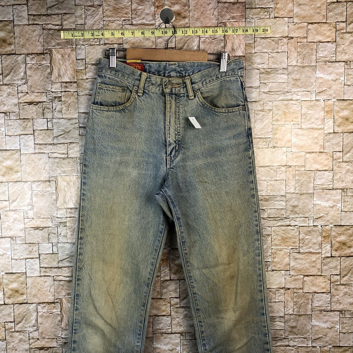 Edwin Edwin vintage faded Blue Denim Pants #A1123 Size US 30 / EU 46 - 2 Thumbnail