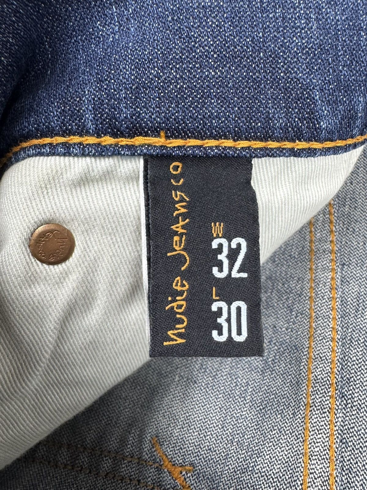 Nudie Jeans NUDIE JEANS Grim Tim Denim Jeans - Worn In Broken Pants Size US 32 / EU 48 - 10 Thumbnail