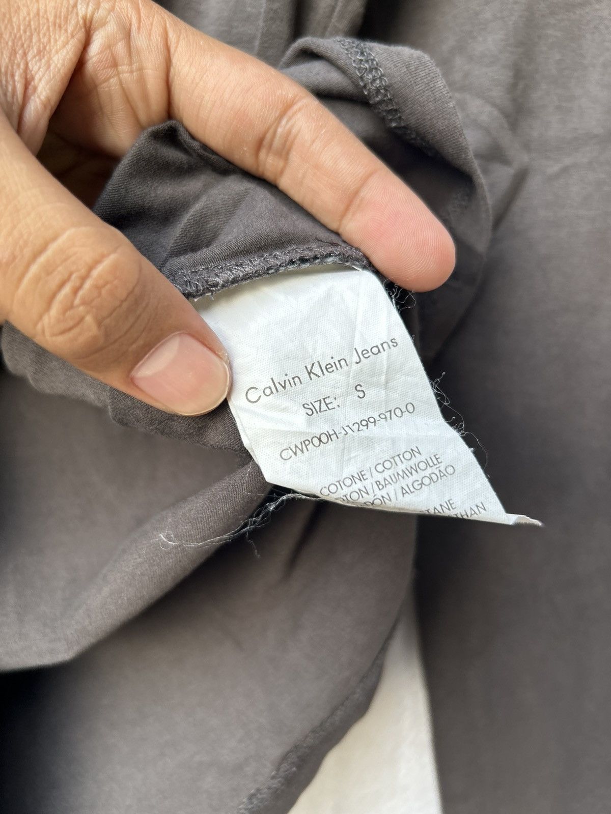 Calvin Klein × Japanese Brand Calvin Klein Jeans Archive Longsleeve Shirt Size US S / EU 44-46 / 1 - 5 Thumbnail